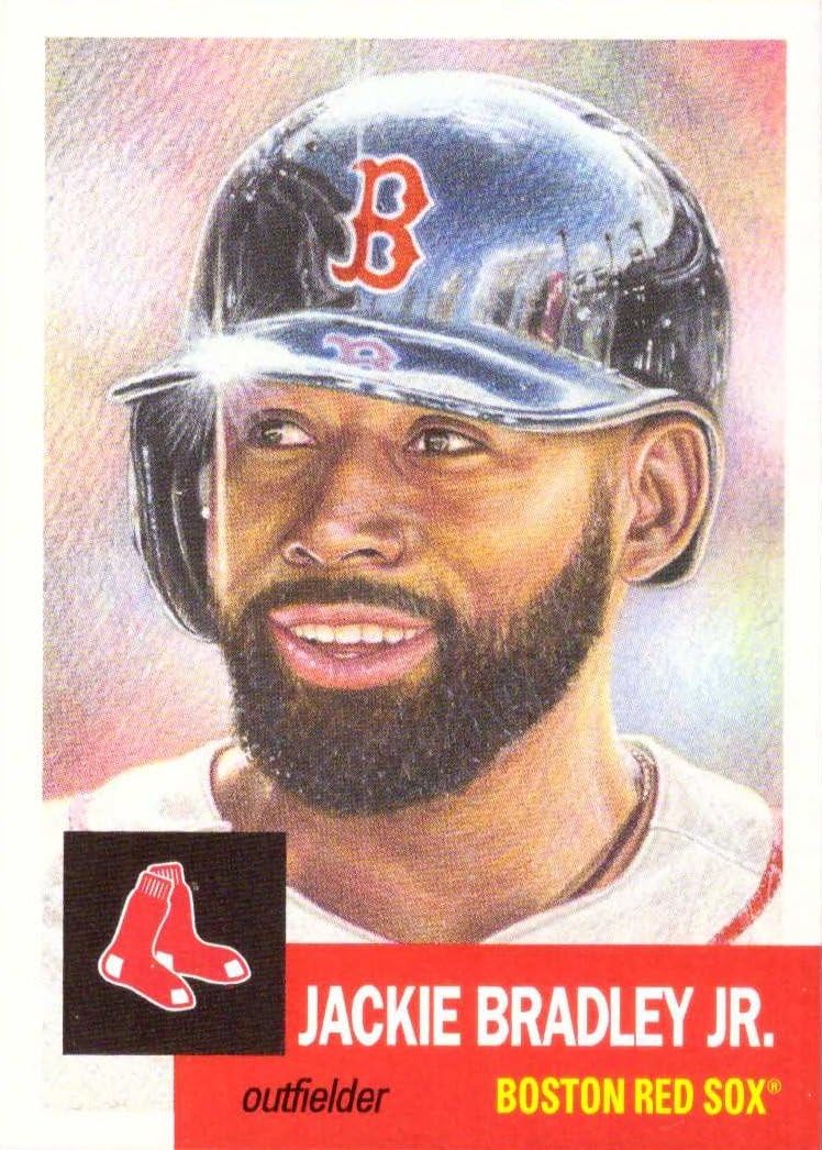 2018 Topps Living Set #9 Jackie Bradley Jr. Baseball Card Boston Red Sox - Only 3,959 made!