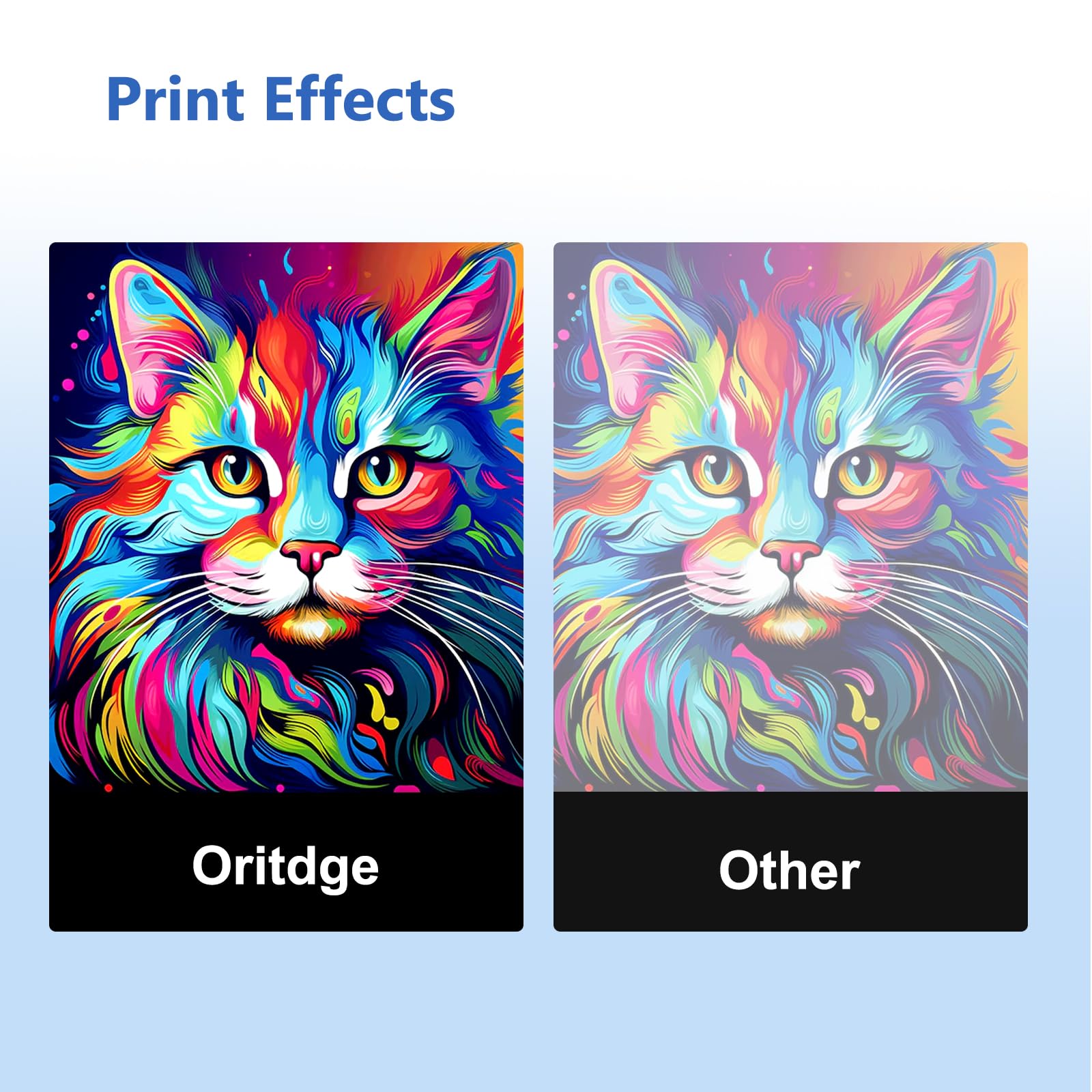 DTG Tinte 500ml, DTG Ink Direct to Garment Printing Ink für Textilien Kompatibel mit SureColor F2000, F2100, P600, P800 DTG Drucker und alle Epson Druckkopf DTG Drucker(2W+1B+1C+1M+1Y)