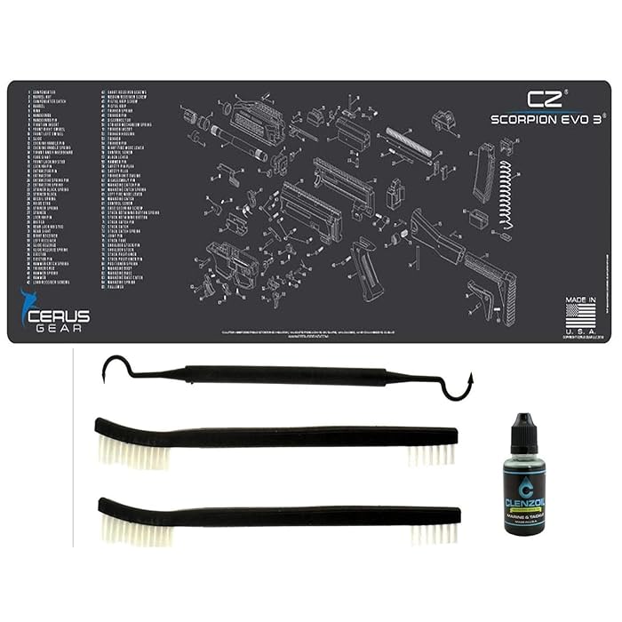 Buy EDOG CZ Scorpion EVO3 5 Pc Schematic (Exploded View) Heavy Duty