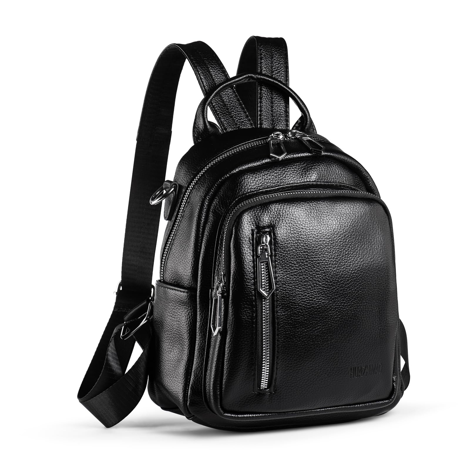 Mochila pequeña para mujer, mini mochilas de piel sintética para mujer, versátil, 3 en 1, bolso de mano de moda, mochilas de viaje