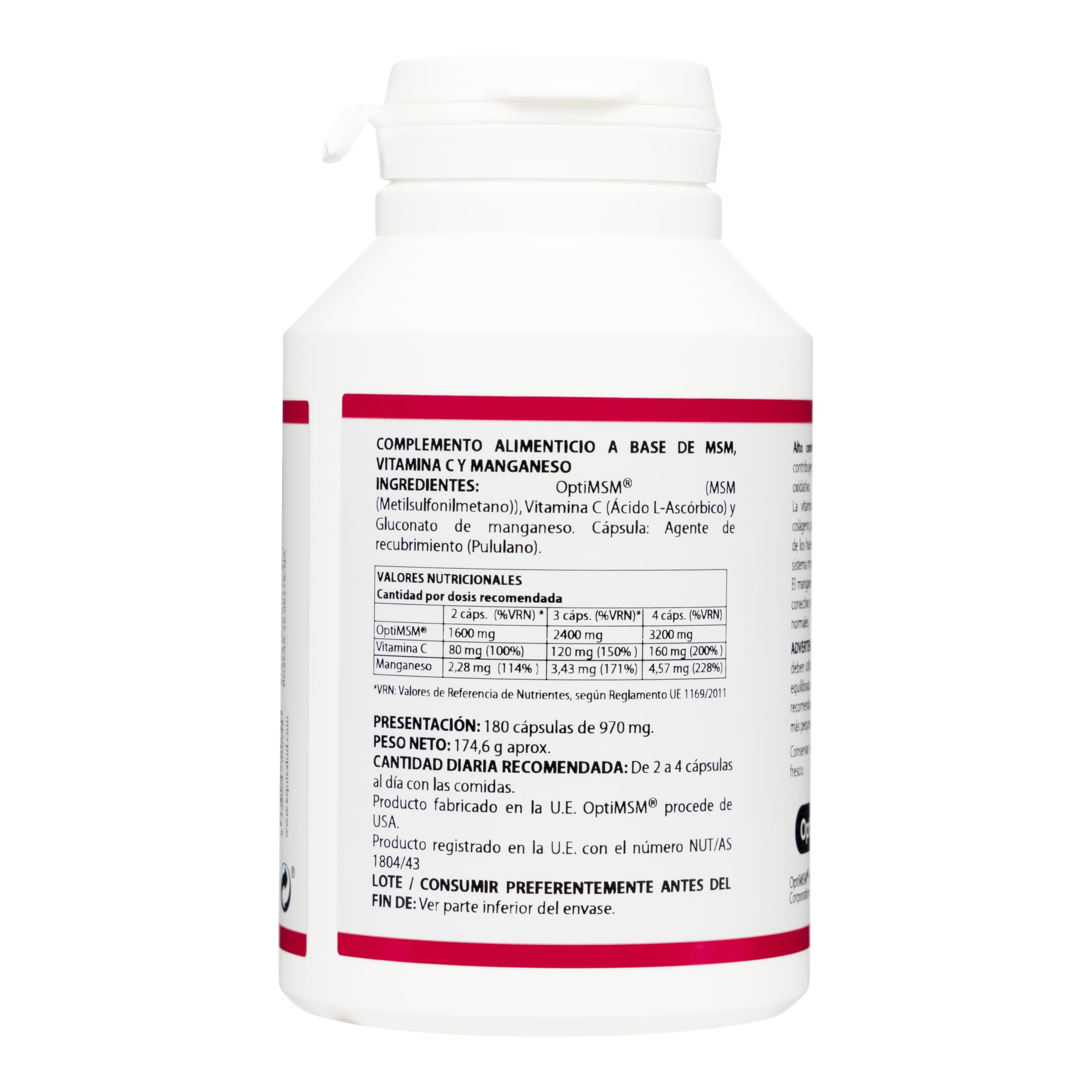 Holomega MSM EquiHealth, 180 kapsułek
