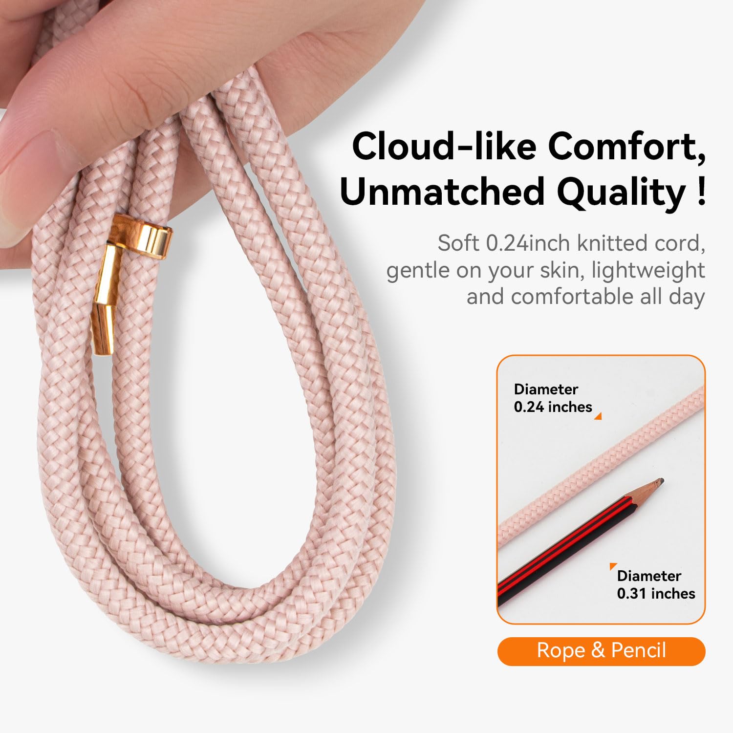 Amazon.com: Lawonda 2 Pads Phone Lanyard Adjustable Crossbody Cell