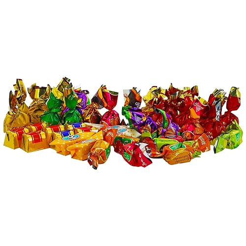 Miniatura 5 de SECRETS OF SIBERIA - EXCLUSIVO Polonia Surtido Party Mix Candies – Caja Variedad de Famosas Obleas de Chocolate Polaco Caramelo y Jelly Candy Mix