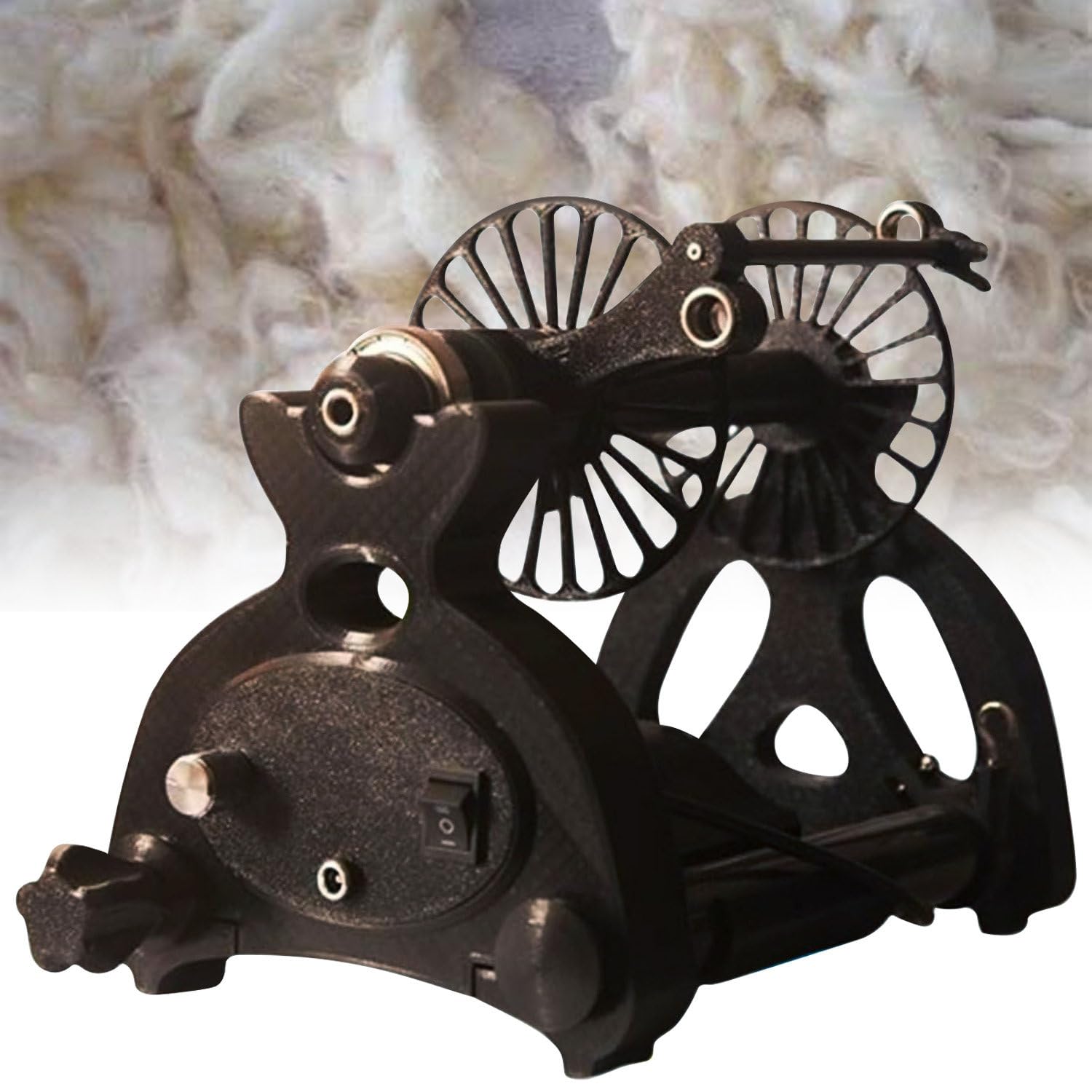 Roue électrique Pour Maison Avec 3 Bobines Et Pédale, Enrouleuse