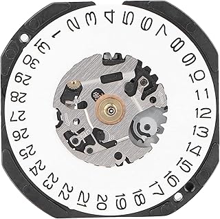 Quartz Watch Movement, Professional Date Watch Movement Compact VX32 Lightweight for Movement Replacement