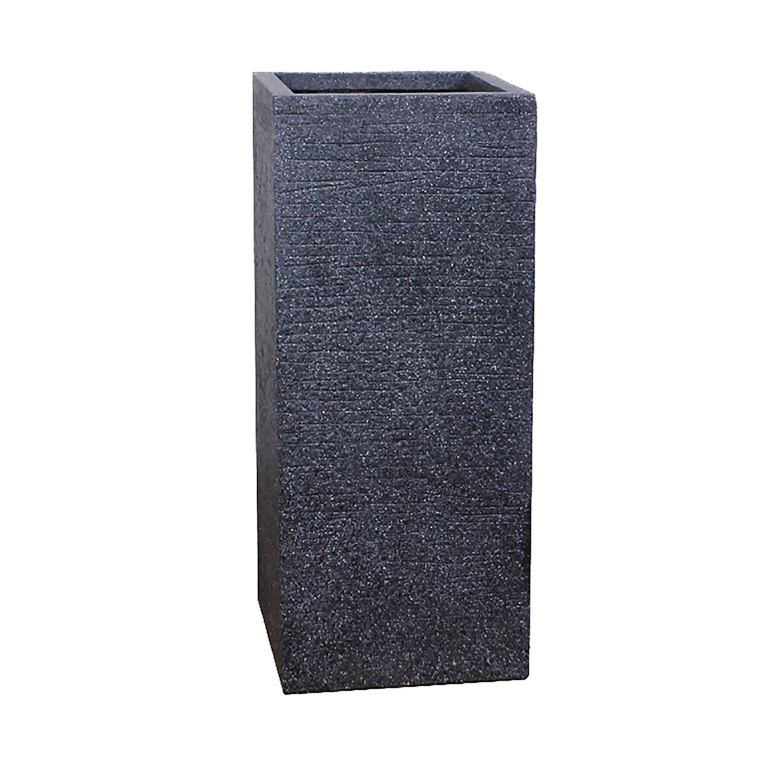 Porte-parapluie céramique noire 55cm : stable, étanche et multifonction