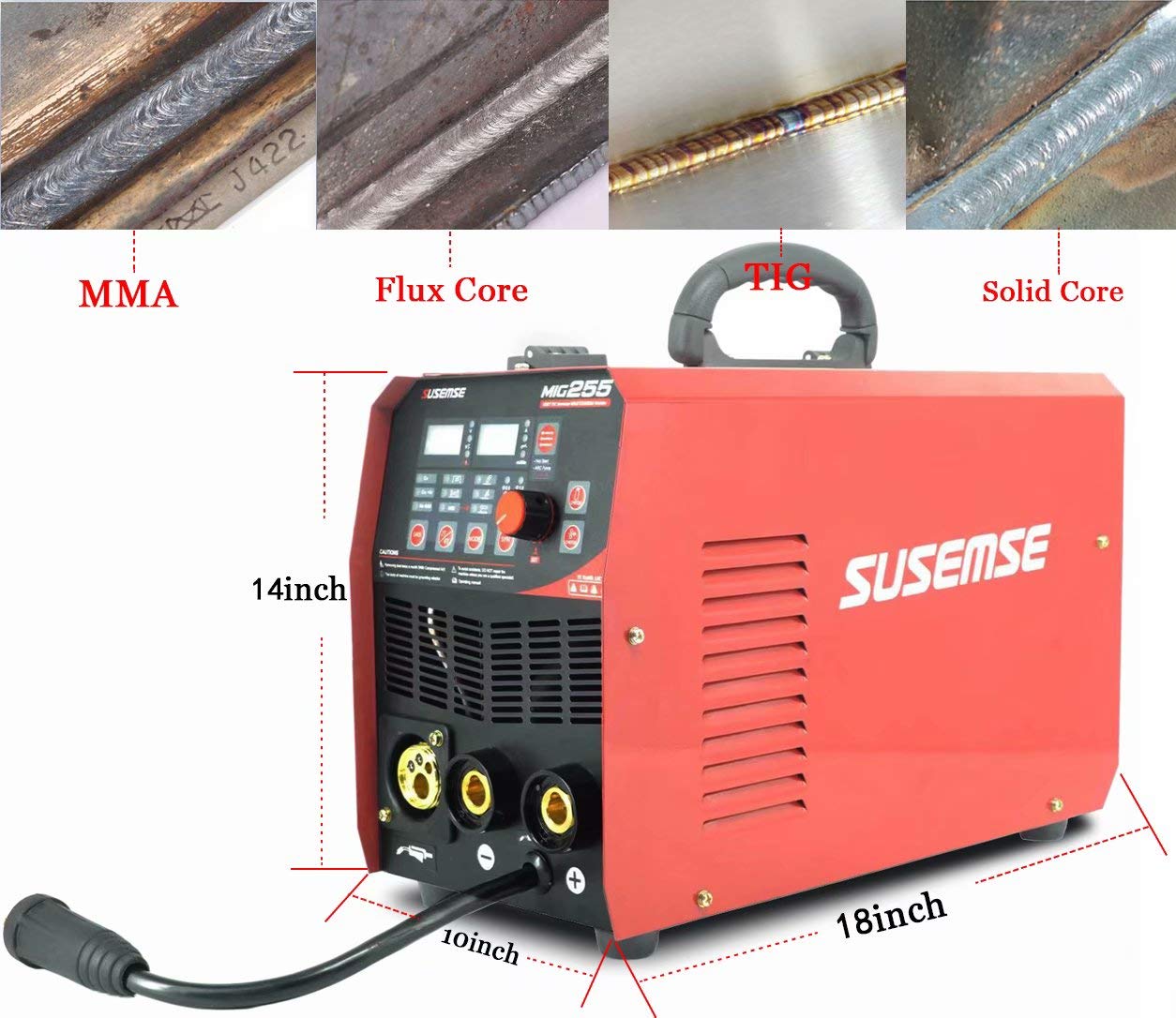 Buy TOSENBA 3 in 1 Combo MIG Welder MIG/TIG/ARC Welder 200A Welding