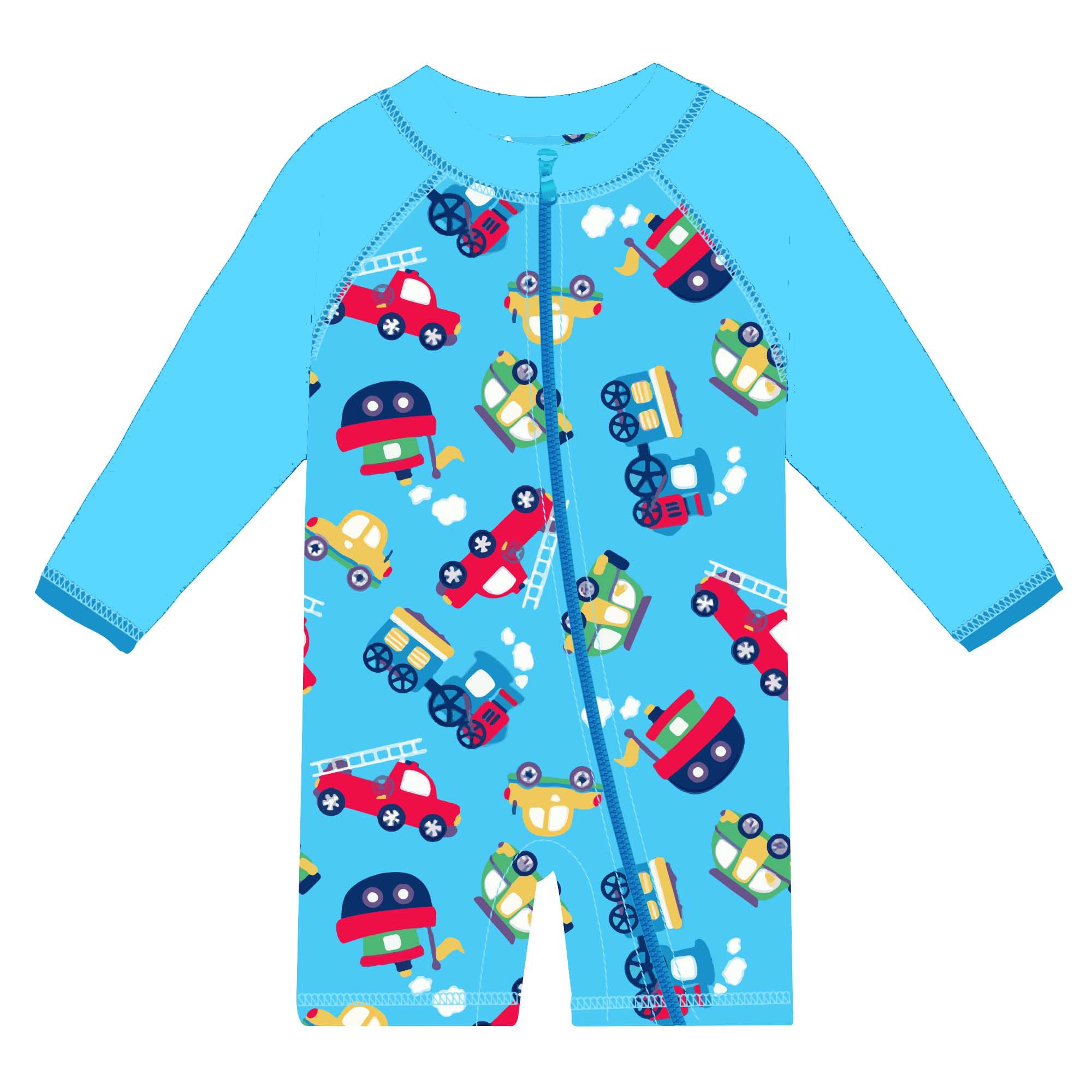 XFGIRLS Baby Boys Swimsuit Toddler Sunsuit UPF 50+ Sun Protection One Piece Beach
