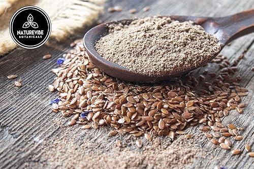 Miniatura 2 de Naturevibe Botanicals Harina de linaza orgánica, 5 libras, úsalo en tu dieta diaria, hecha de semillas de lino 100% puro (80 onzas)