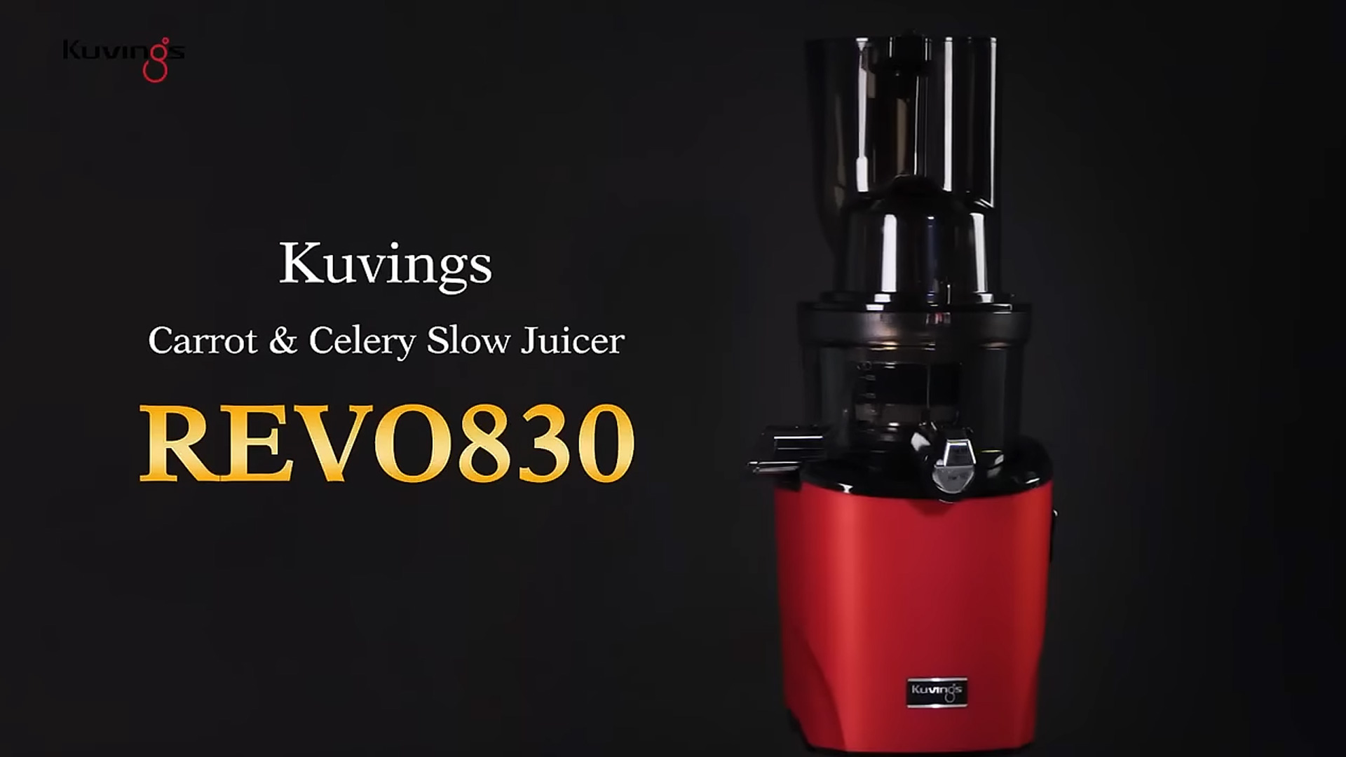 Kuvings REVO830 Cold Press Whole Slow Juicer
