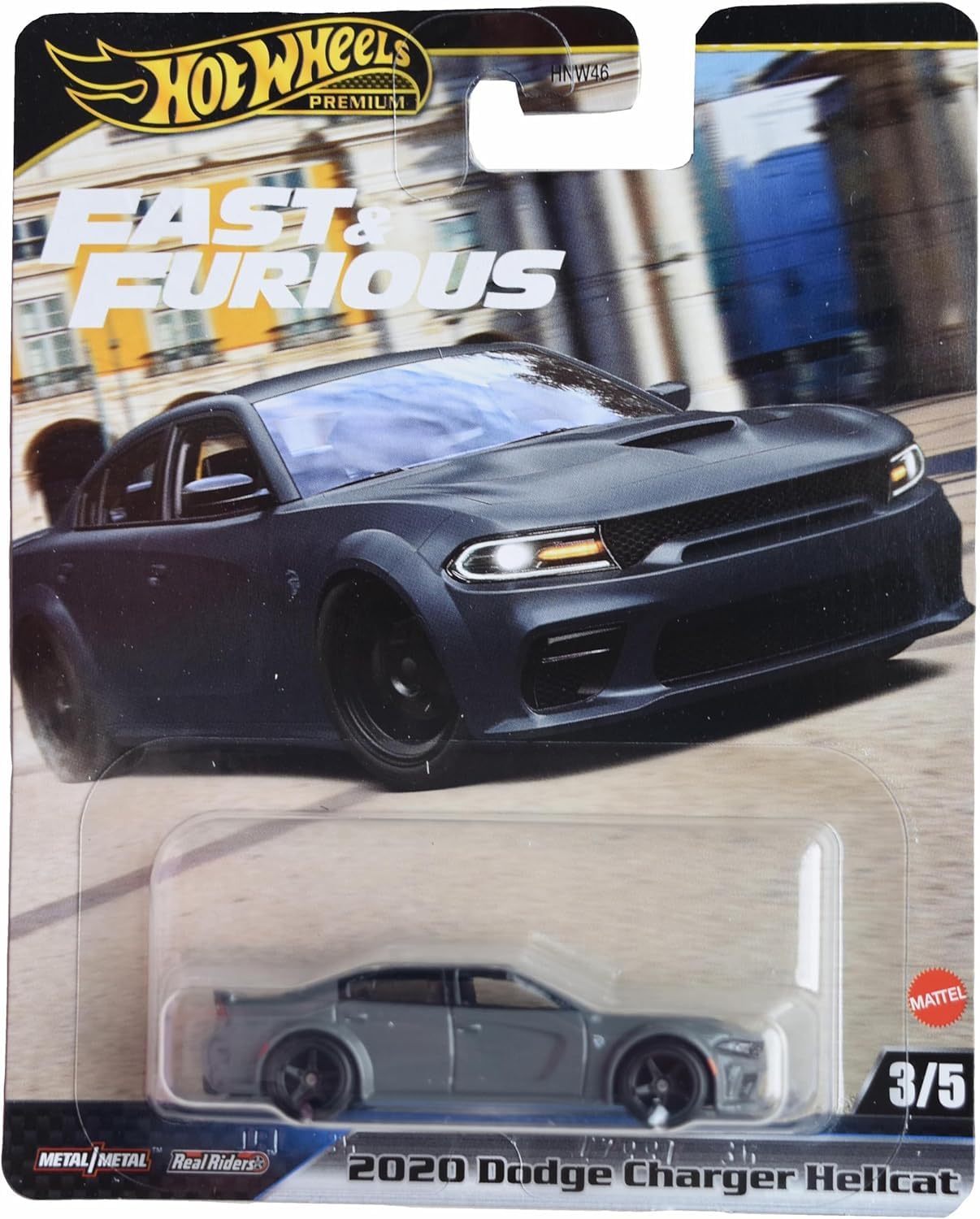 Hot Wheels Dodge Charger SRT Hellcat Widebody, Fast & Furious 5/5 [black]