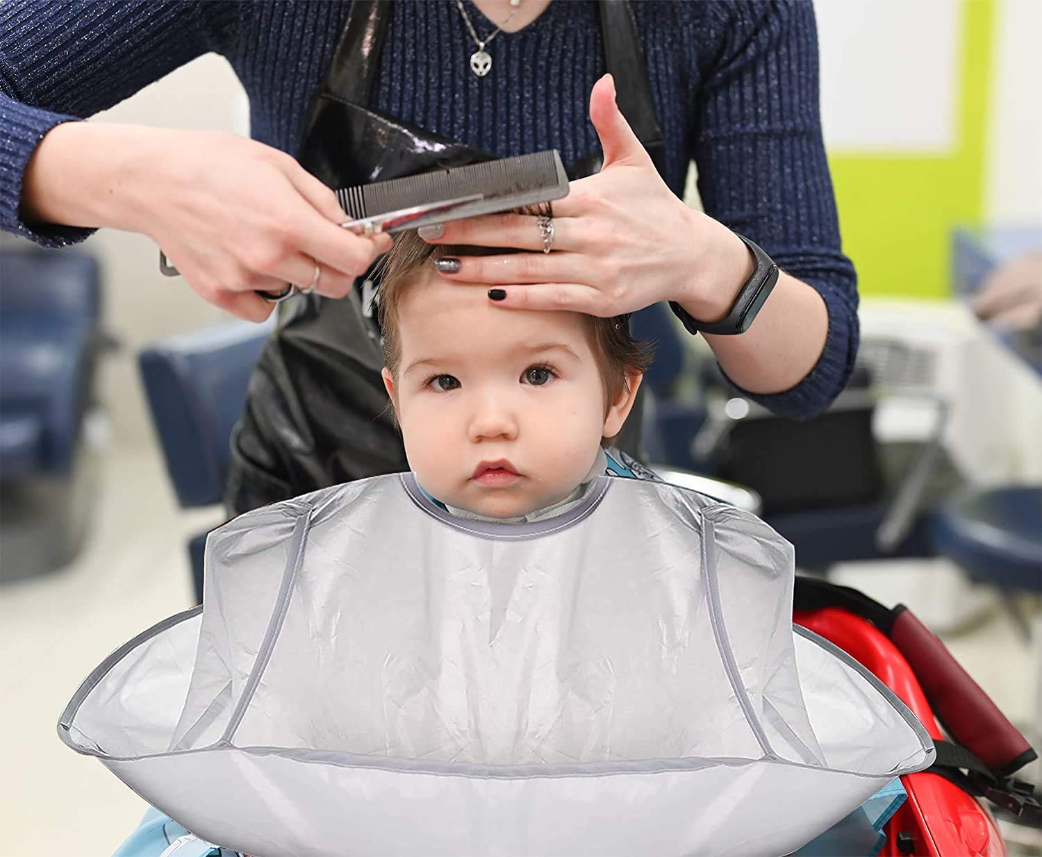 VBM Hair Cutting Cape Haircut Cape Barber Cape Hair Catcher Hair Cape Hair Cutting Tools Umbrella Barber Salon Cape Salon Stylist Hairdressing-image-21