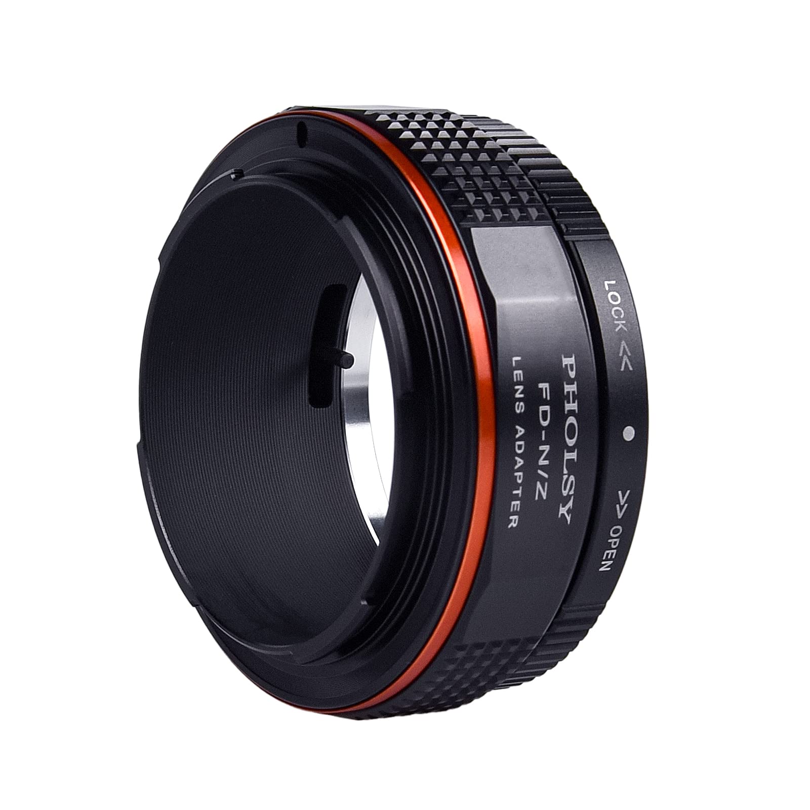 Amazon | PHOLSY レンズマウントアダプター 絞りレバー付き Canon FD