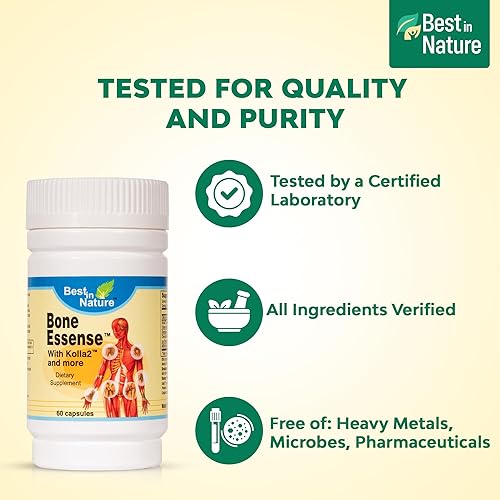 Vista 2 de Bone Essense con Kolla2 (colágeno tipo II) - Suplemento de salud ósea y articular. (60 unidades)