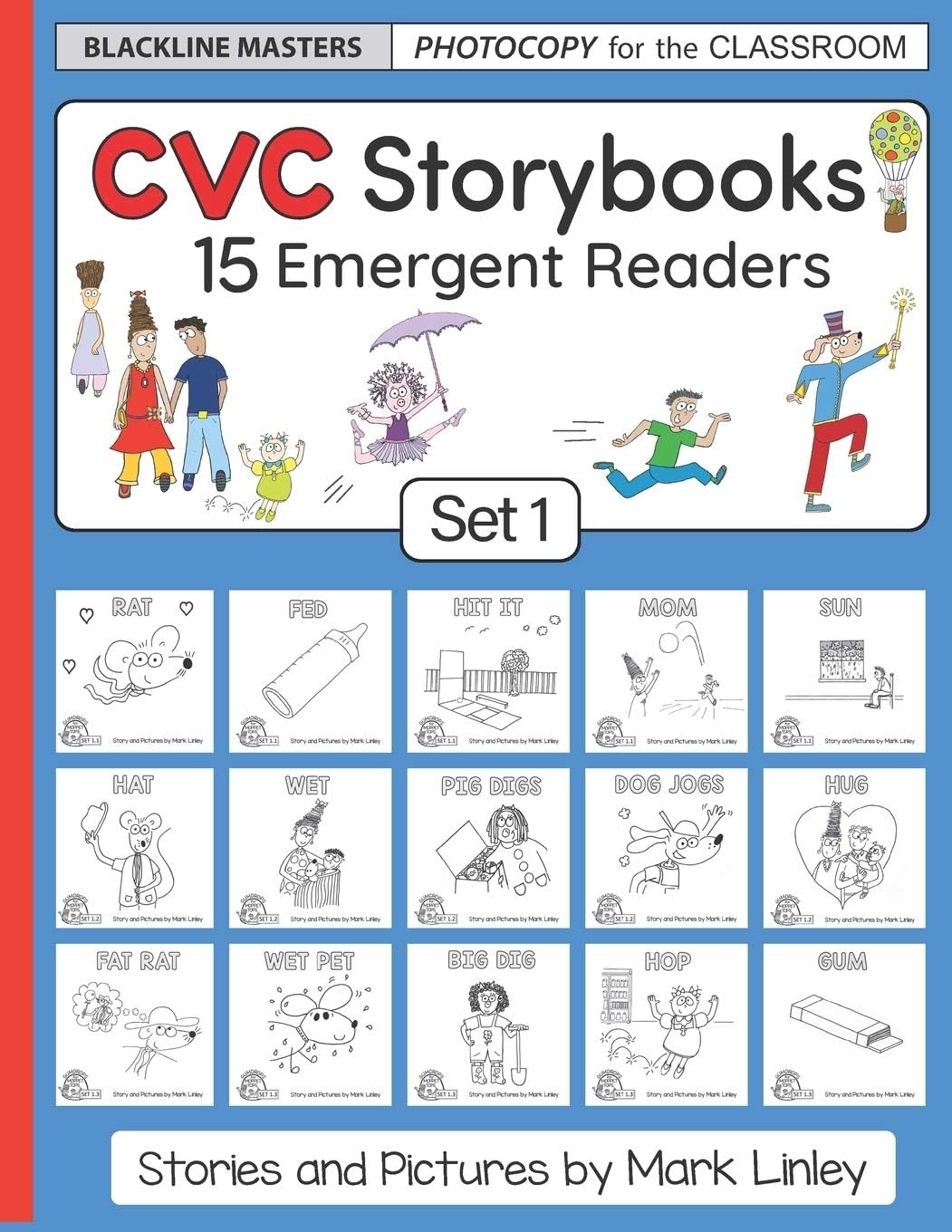 CVC Storybooks: Set 1: Teacher Edition