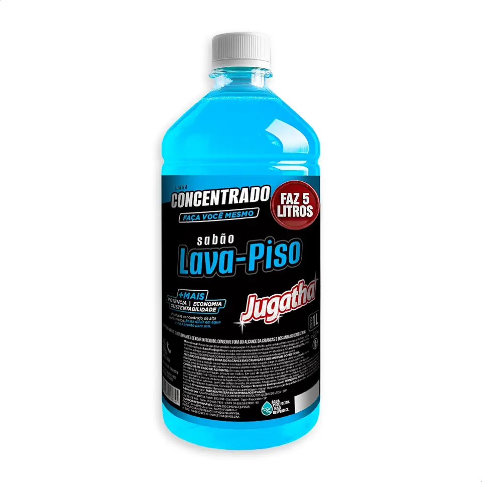 Limpador Lava Piso Porcelanato Azulejo Concentrado 1l Faz 5l Frescor
