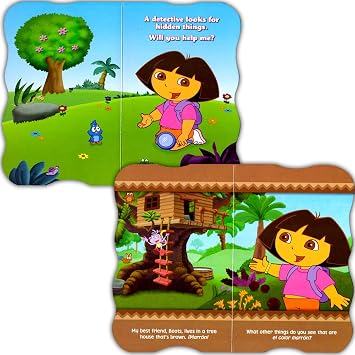 Dora the Explorer Baby Toddler Board Books - Set of Four