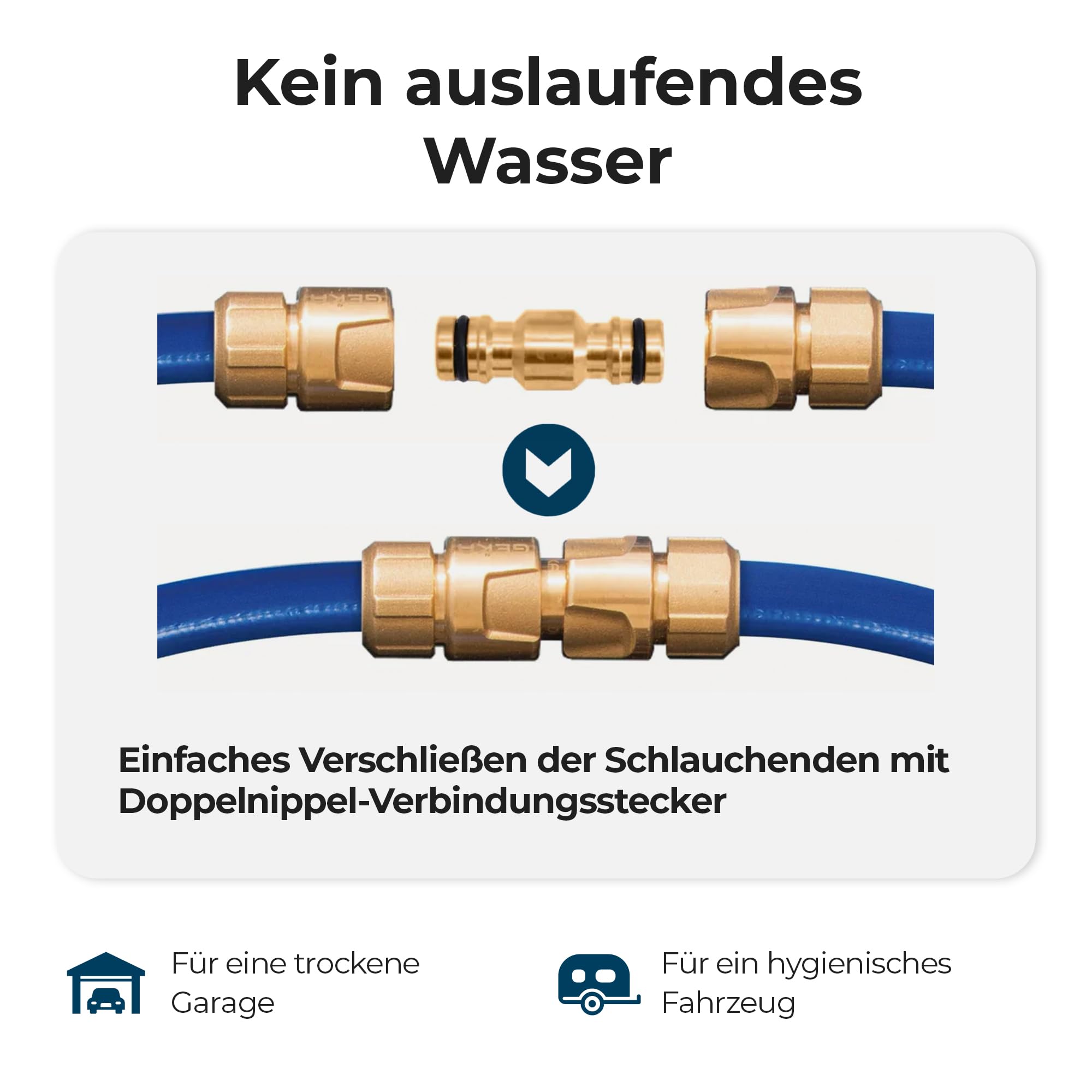 Alb Filter® Schlauchset für Wohnmobil und Camping (Komplett, 10 Meter)