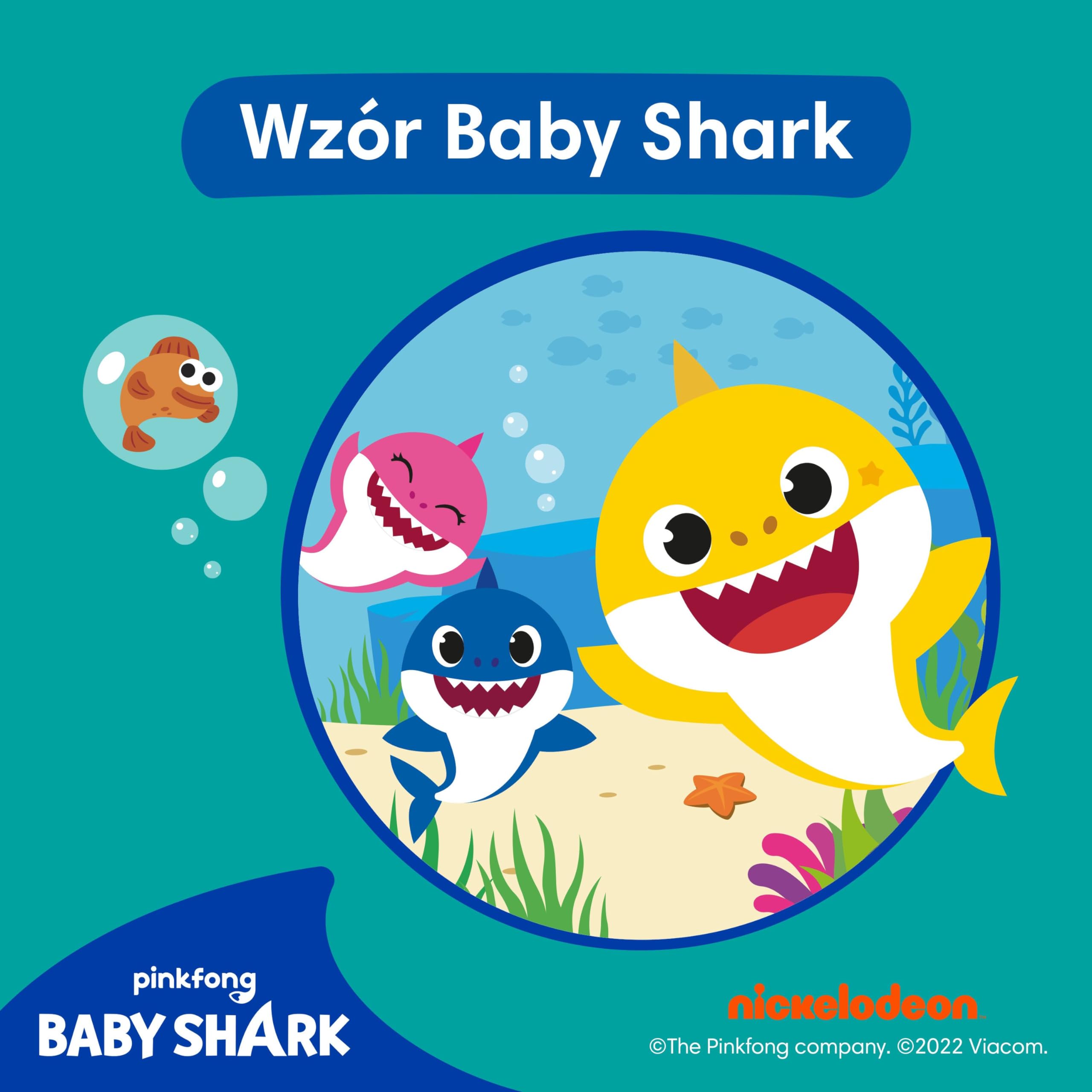Pampers Splashers Baby Shark, 3, 12 Jednorazowe pieluchomajtki do pływania 6kg-11kg