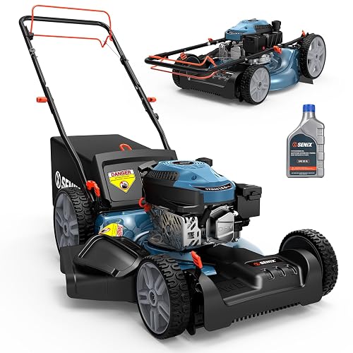 SENIX Self Propelled Gas Lawn Mower product photo (Lawn Mowers) — ScooterReviewPro review