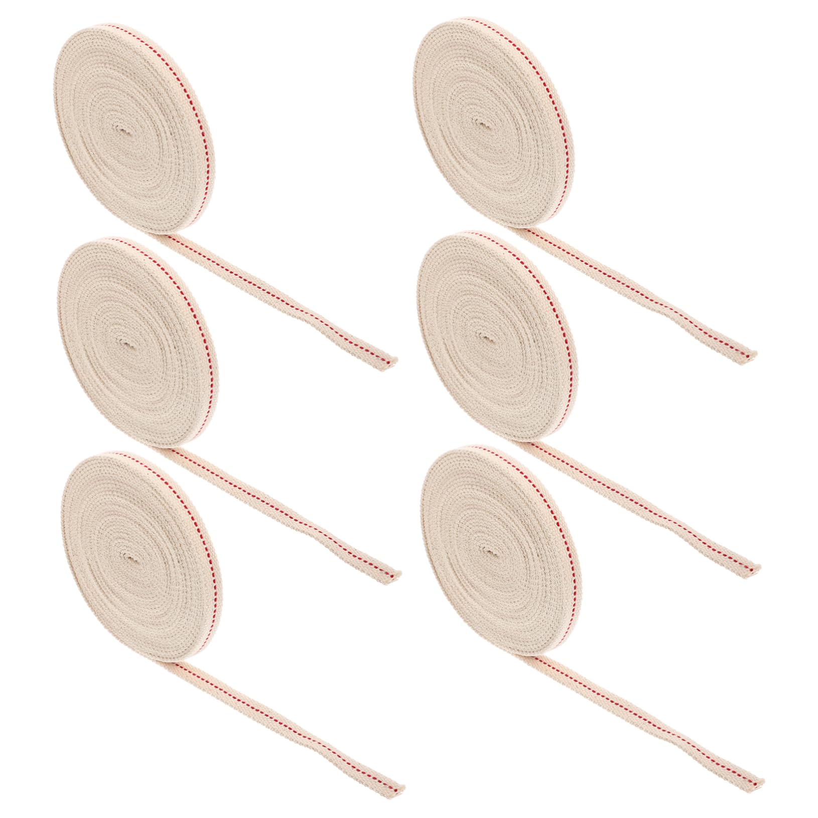 PRETYZOOM 6pcs Kerosene Lamp Wick Daily Use Oil Lamp Wicks Patio Torches Decorative Candles Portable Oil Lamp Wicks Outdoor Torches Lantern Wicks Buddha Lamp Indoor Pure Cotton