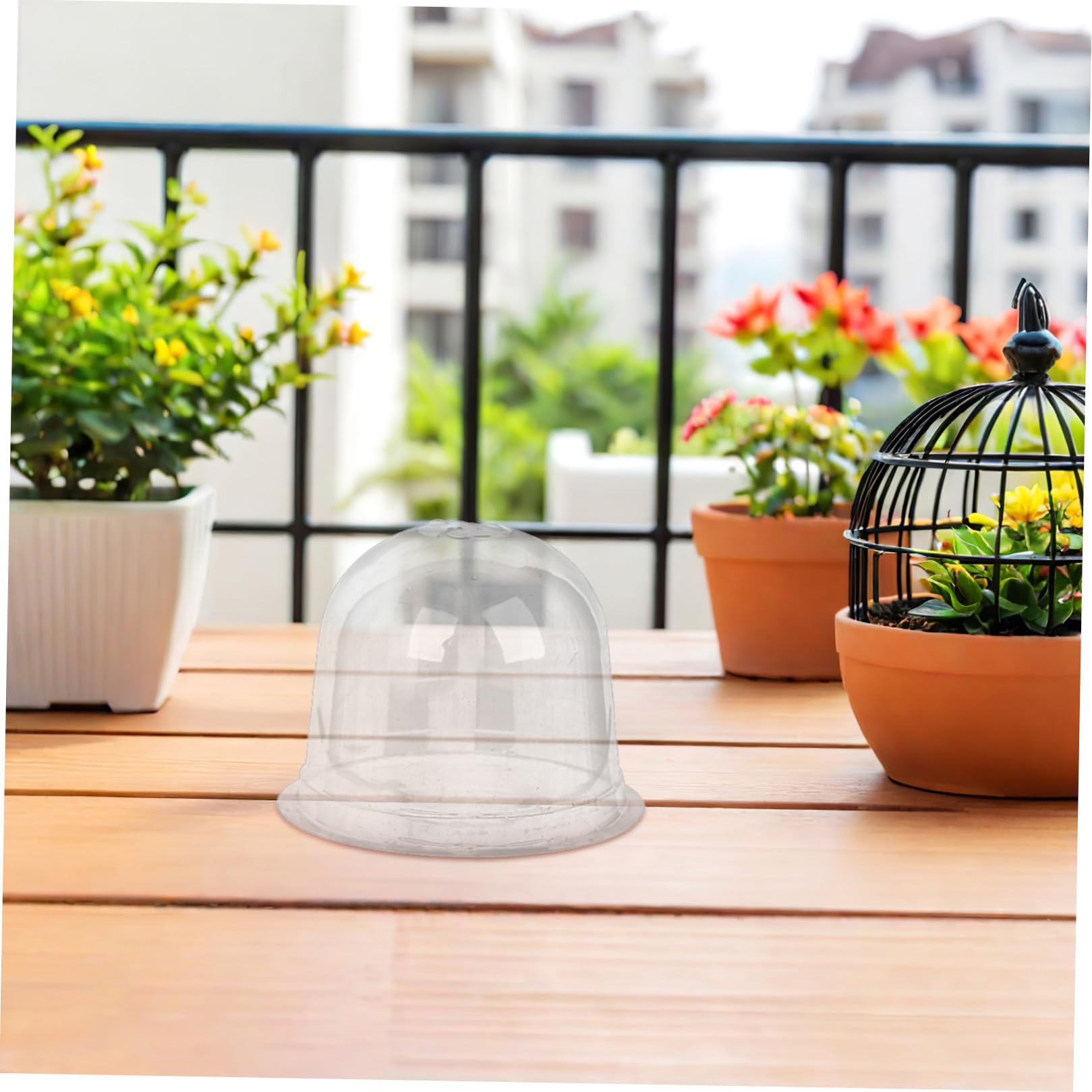 VICASKY Cúpula de plantas de jardín Campana protectora reutilizable para un crecimiento saludable de las plantas para verduras y plantas en macetas