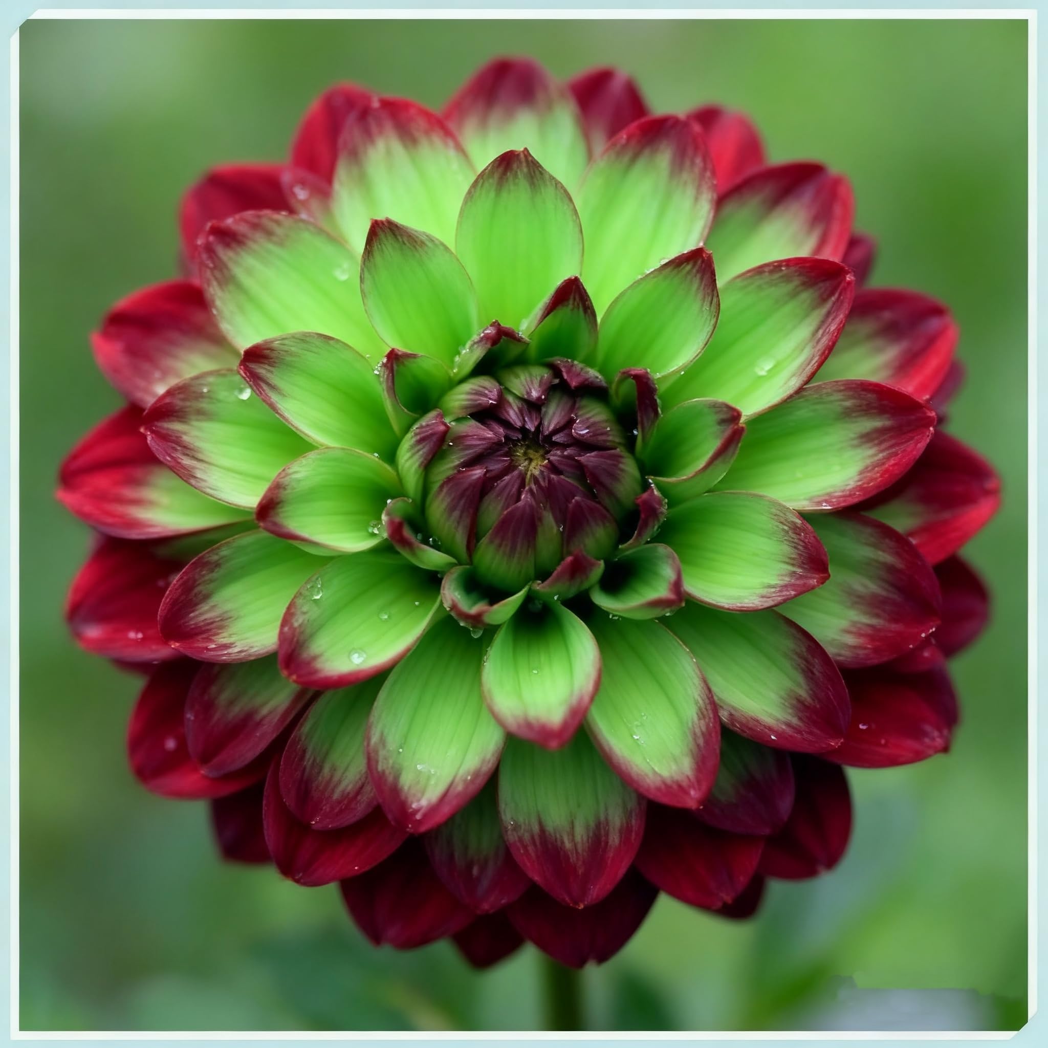 Magnificent Dahlia Bulbs, Perennial Dahlia Tubers UK, Strong Plants that Grow Well, Mix Golden Jade Carving Feels Perfect-2 Bulbs-D
