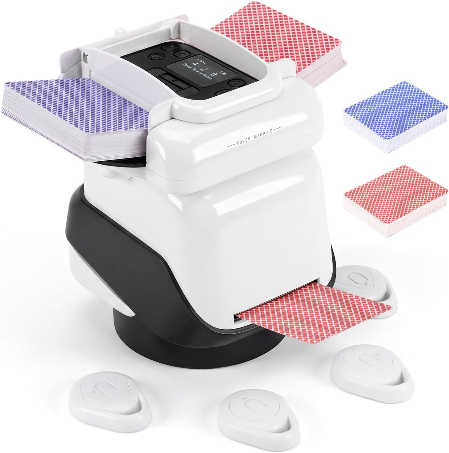 Automatic Card Shuffler and Dealer 1-4 Deck Shuffler and Dealer Machine2-in-1