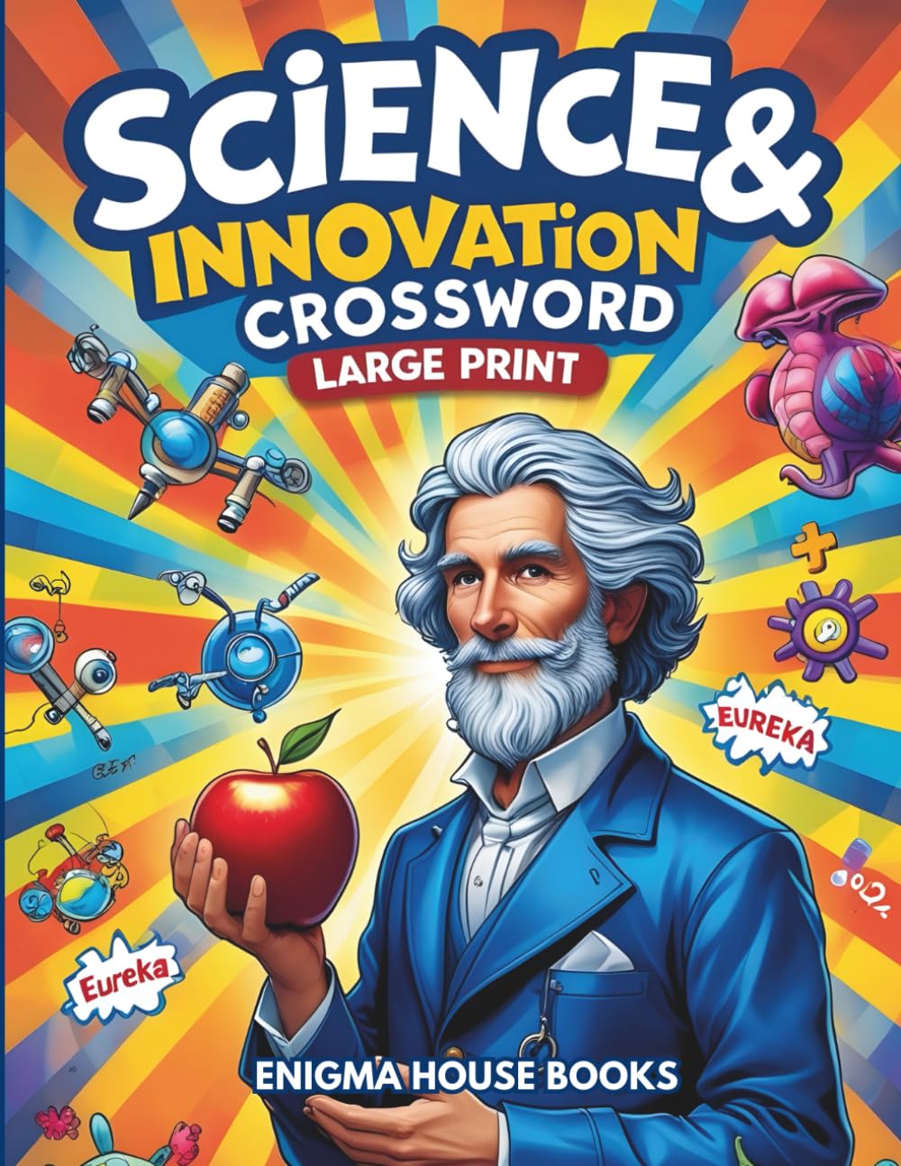 Science & Innovation CROSSWORD: Challenging science-themed crosswords for teens and adults who love technology and new ideas.
