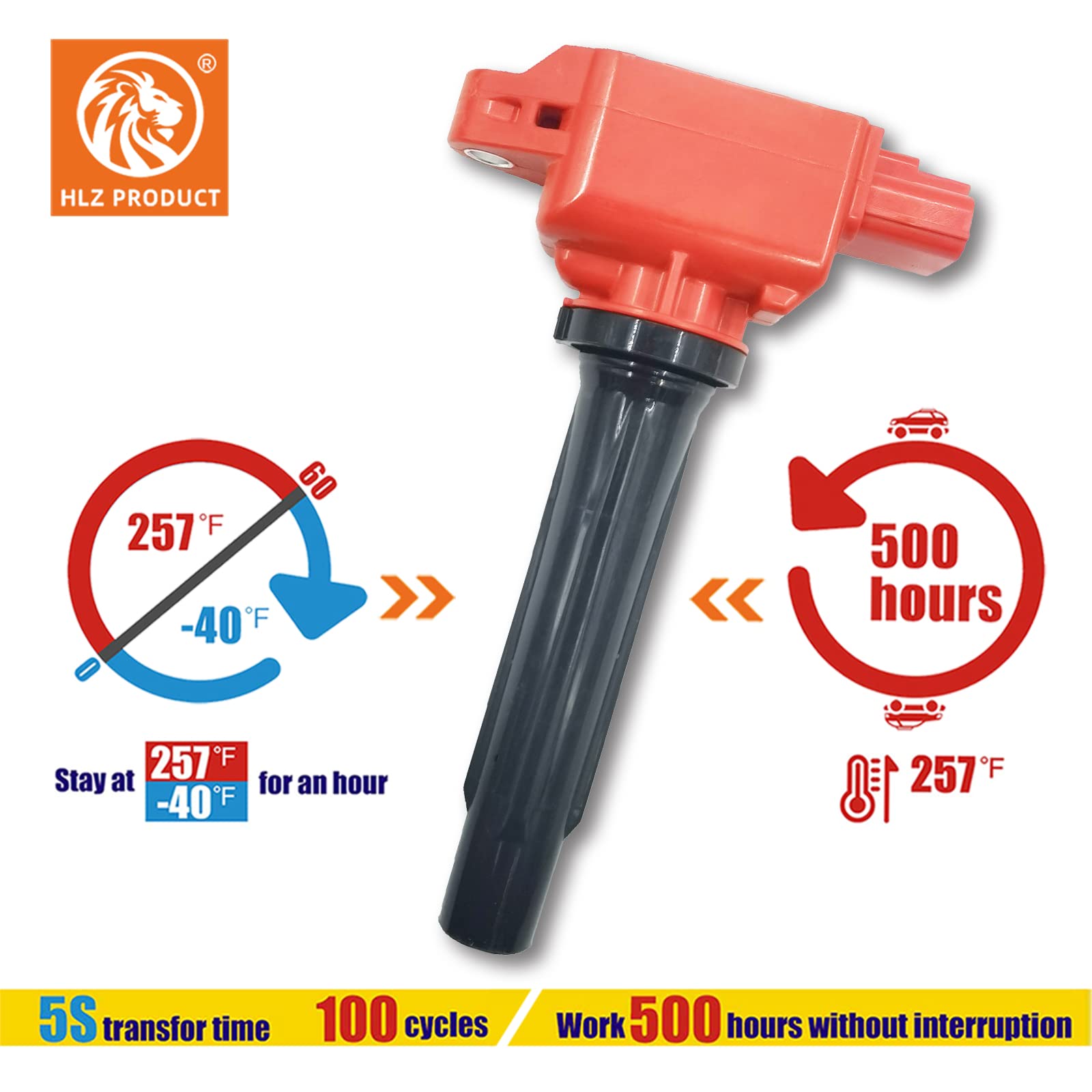 Amazon | HLZ PRODUCT高エネルギーイグニッションコイル PE20-18-100A