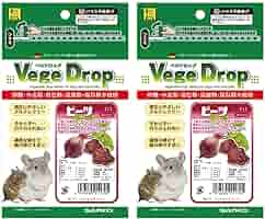 Amazon | 三晃 ベジドロップ ビーツ テグー チンチラ 小動物の餌