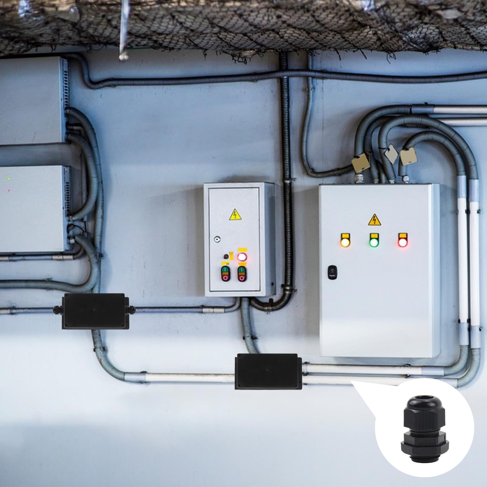 Scatole Derivazione Stagna IP65 OMIGA - 2 Pezzi Con Connettori Per Progetti Elettrici - Foto 7