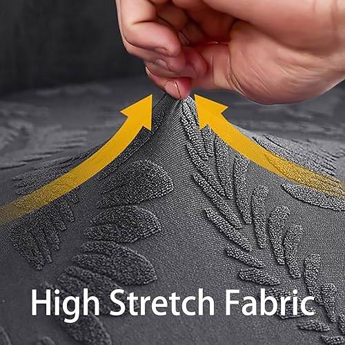 Miniatura 2 de Fundas de sofá modular, funda de sofá jacquard elástica para sofá en forma de L, suave, antideslizante, resistente al desgaste, protector de muebles