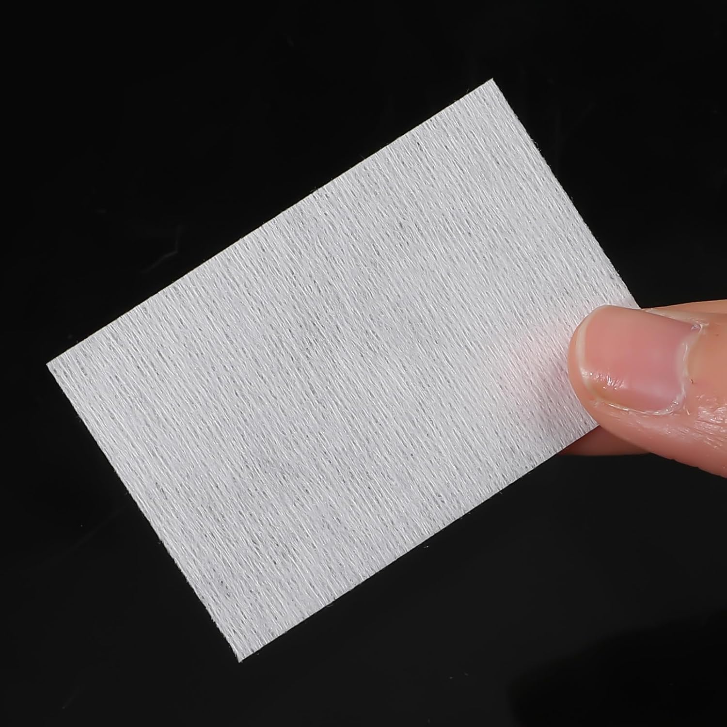 5000 Pcs Lint Free Wipes Disposable Nail Polish Remover Pads, 5 Pack of 1000-Count Hard Nail Cotton Wipes, 2.28" x 1.49" Wood Pulp Fiber for Gel Nails, Acrylics, Makeup & Phone Cleaning