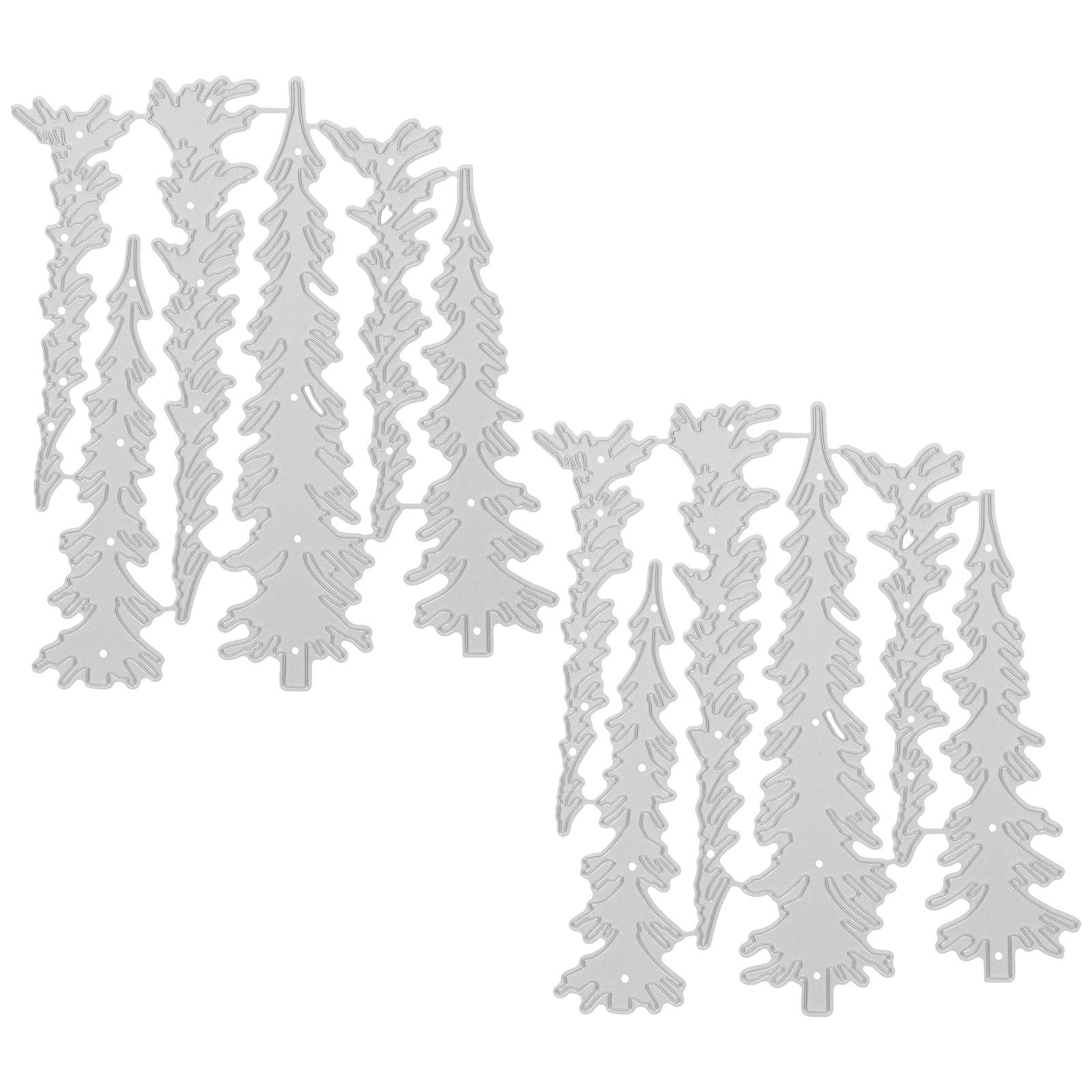 FRCOLOR 10 Unidades Troquel de Corte Árbol de Navidad para Manualidades y