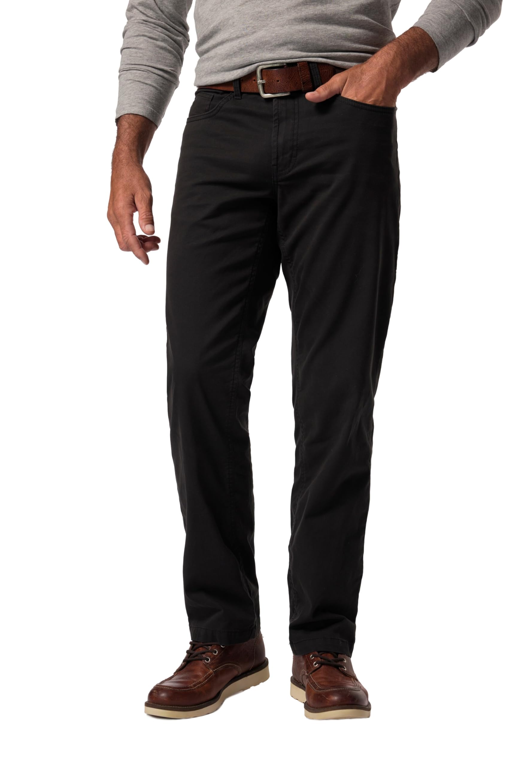 JP 1880 Herren Hose Twillhose, Bauchfit, 5-Pocket, Regular Fit