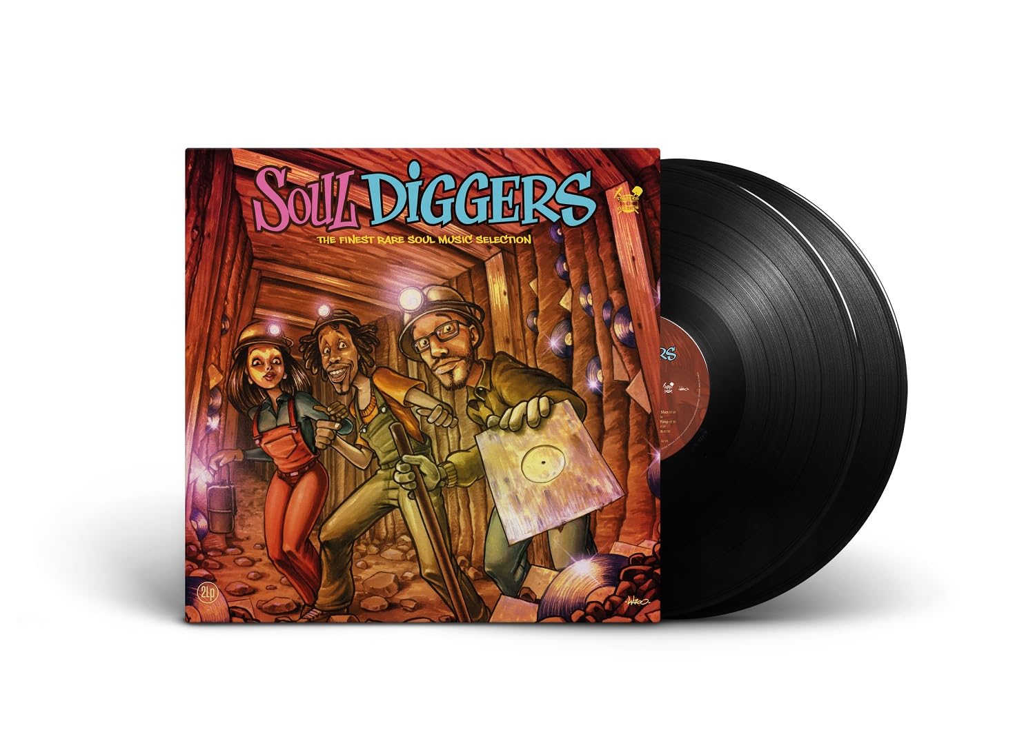 VARIOUS - Soul Diggers: The Finest Rare Soul Music Selection - Vinyl (2xLP)
