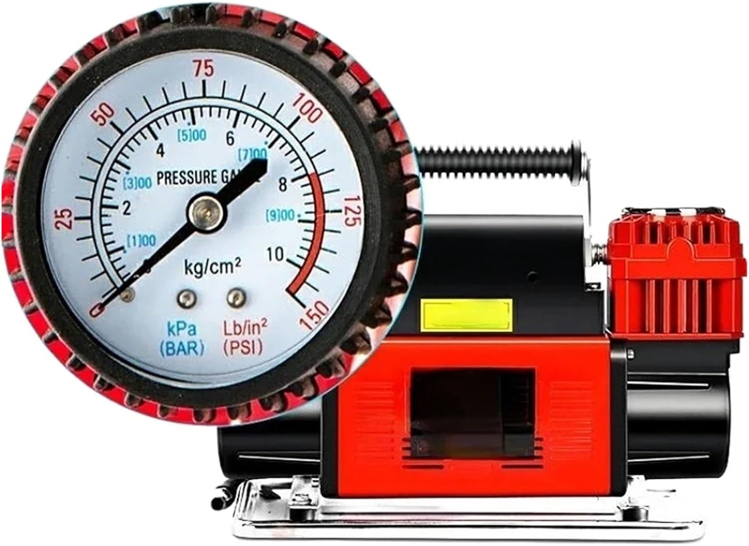 Silent Oil Free Air Compressor Car Domestic Air Compressor Multifunctional Auto Desert Off Road Motorcycle Air Pump(120 cylinder upgrade)