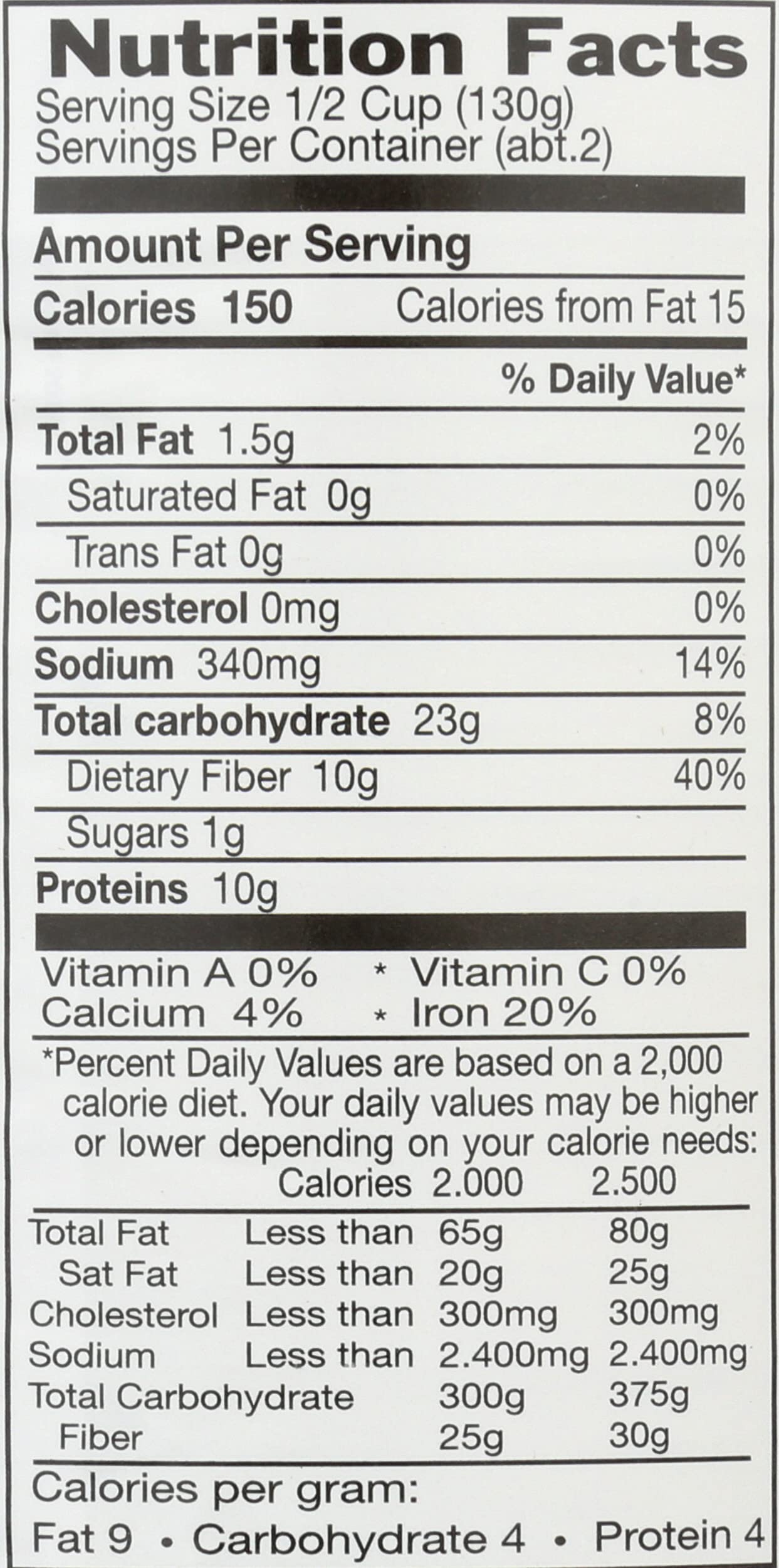 Bioitalia Organic Black Beans, 14 oz
