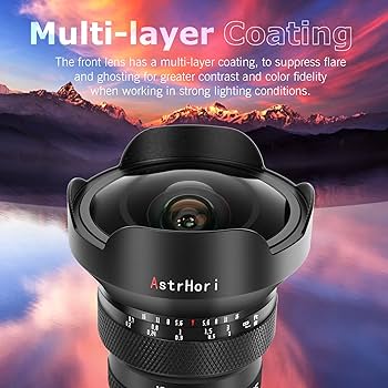Amazon.co.jp: AstrHori 12mm F2.8 魚眼レンズ フルフレーム 185