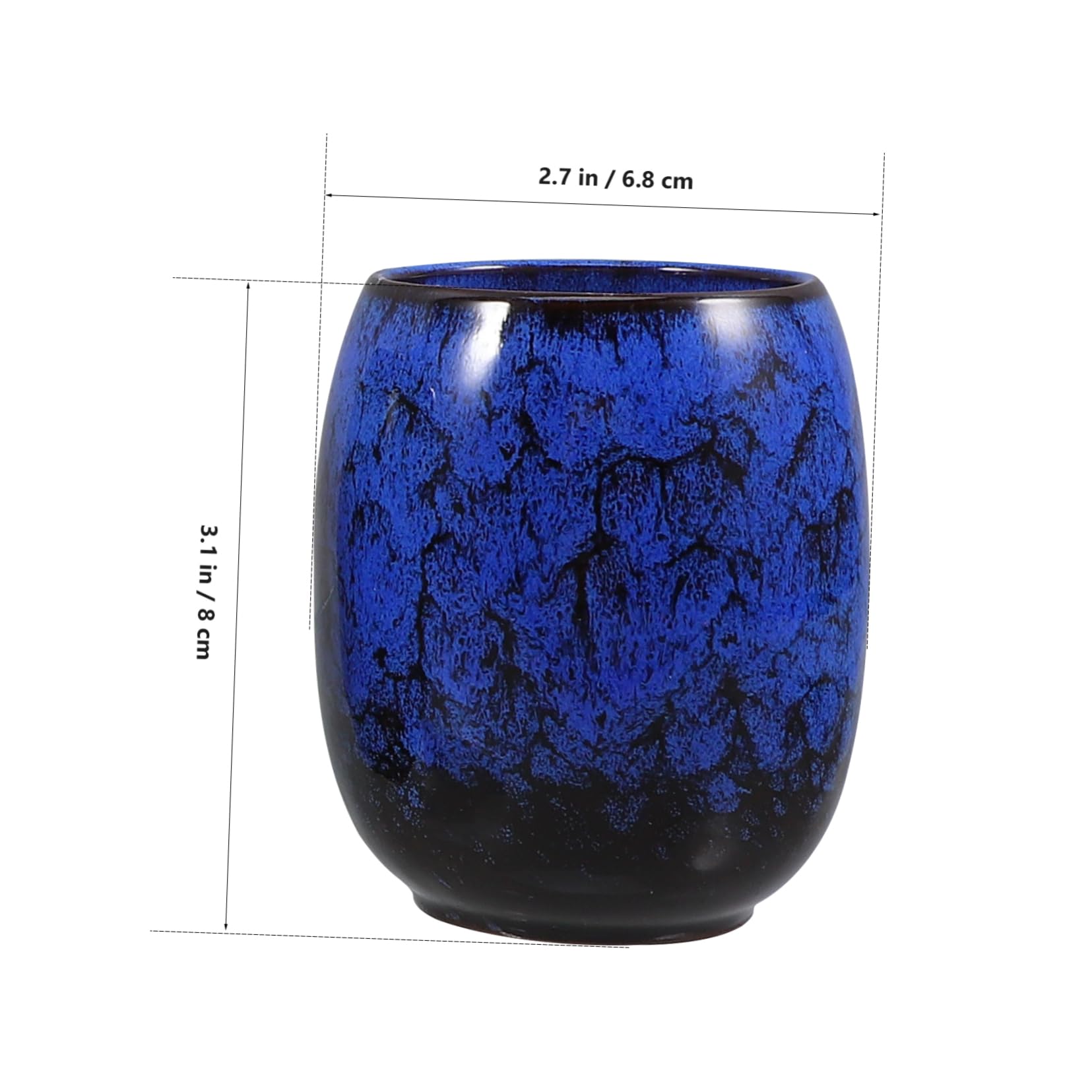 Mipcase 4 Pezzi Di Tè Giapponesi Tazze Cinesi Kungfu Tazze D'acqua Da Tè in Porcellana Da Asiatico Tazza Da Caffè Per Esperienze Di Accessori