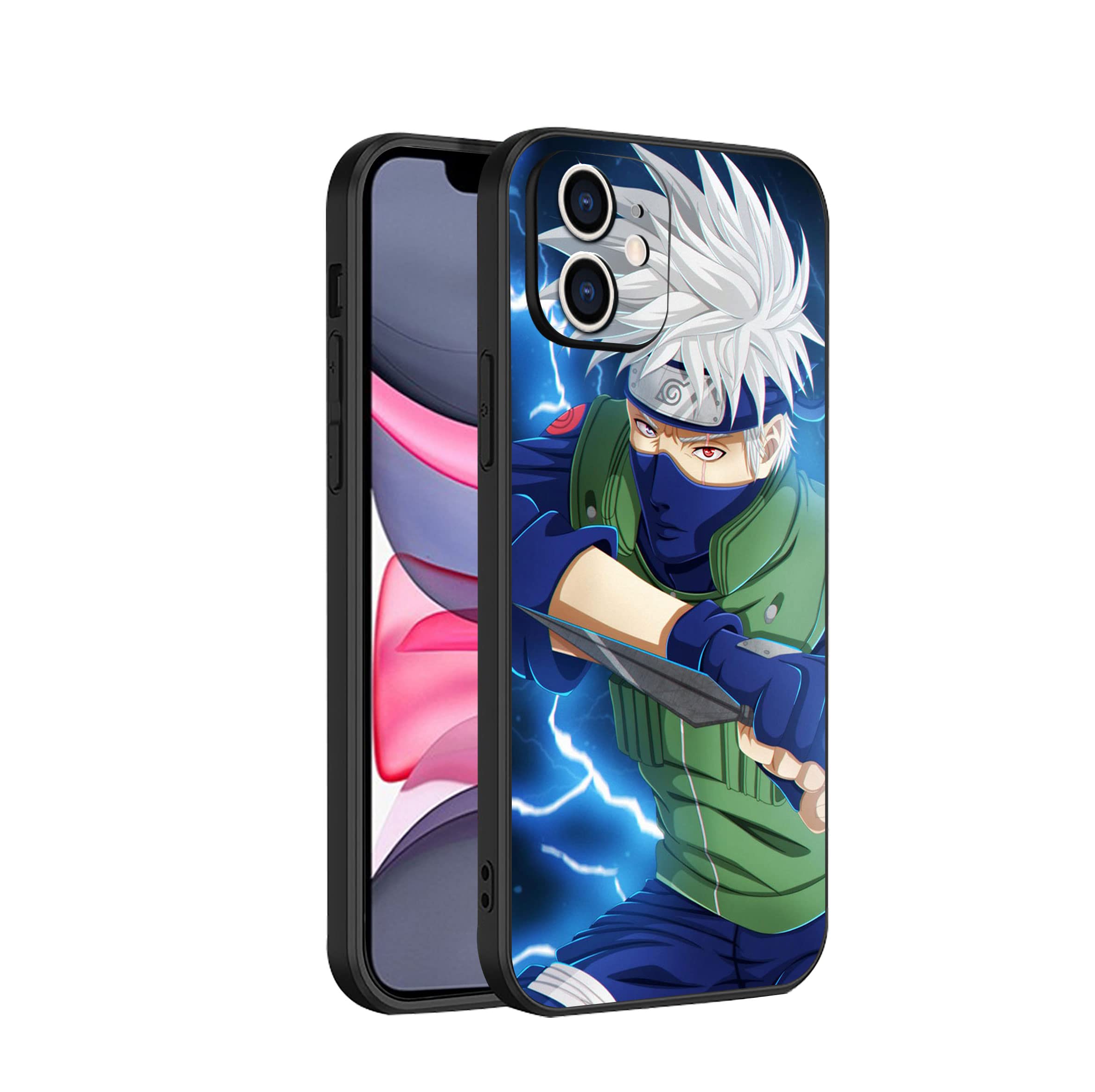 Shockproof Phone Case Silky-Soft Silicone Cover with Microfiber Lining Case for iPhone 11 6.1 inch (Comics-01)