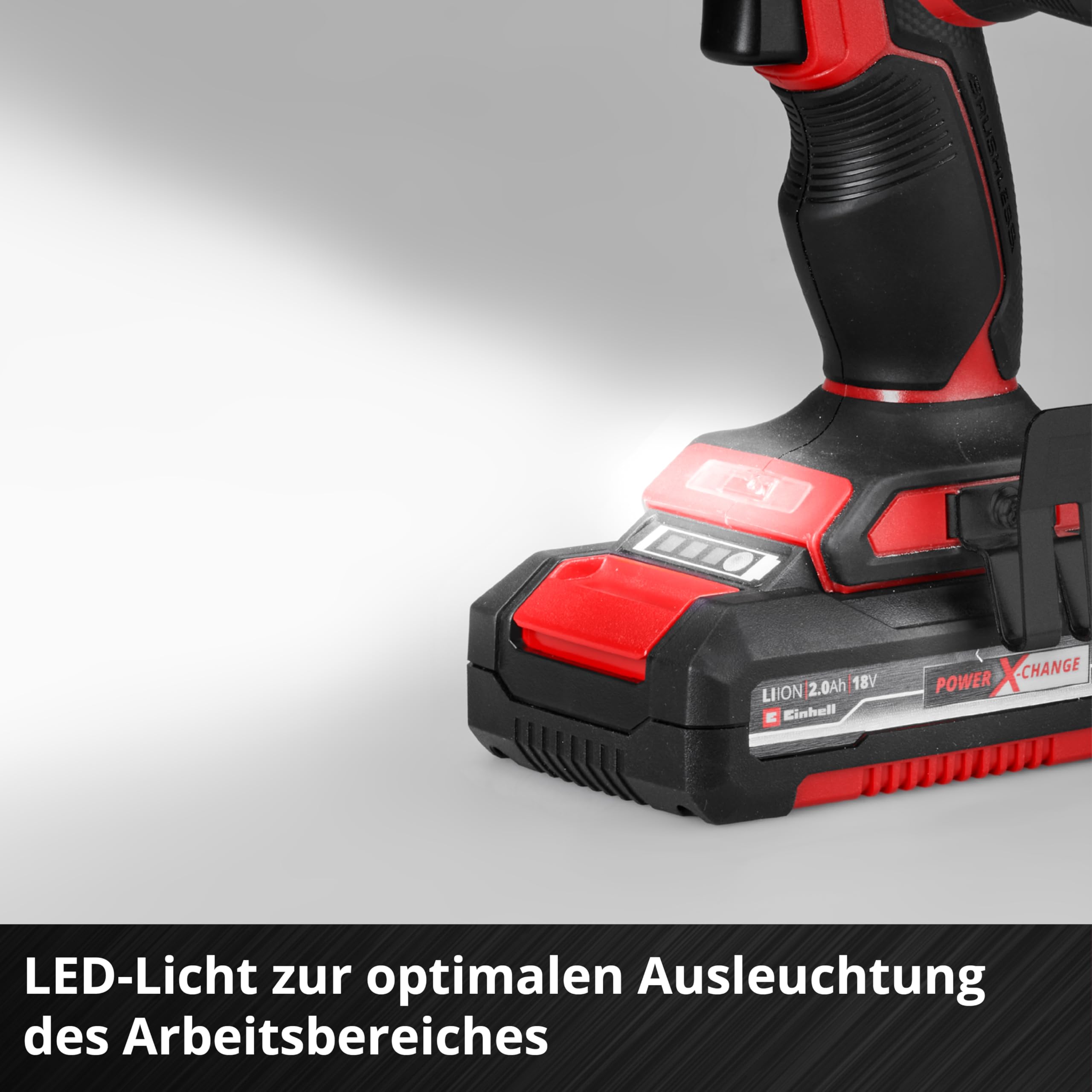 Einhell Professional TP-CD 18/70 Li-i BL Akku-Schlagbohrschrauber 18V Brushless 70 Nm 13 mm Bohrfutter 2x 2,0 Ah Akkus Ladegerät E-Case