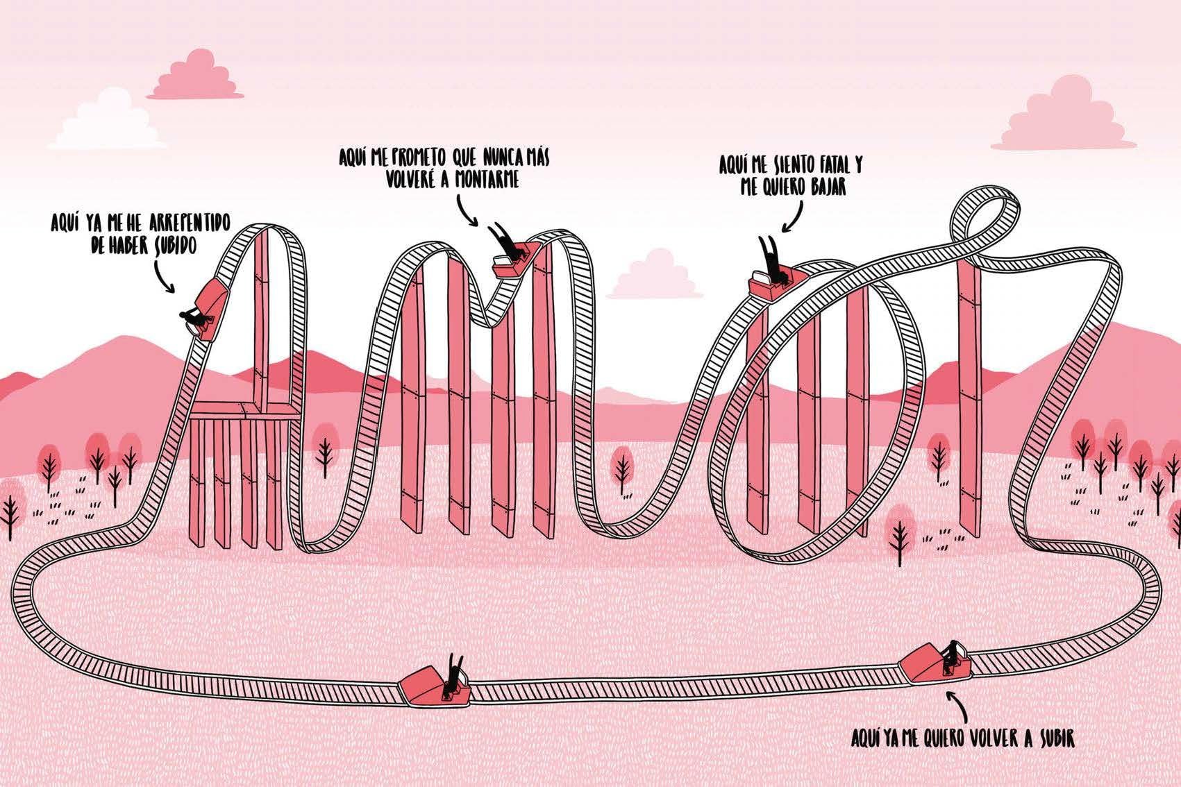 AMORes: Algunas cosas que aprendí y otras que me costó olvidar (Ilustración)