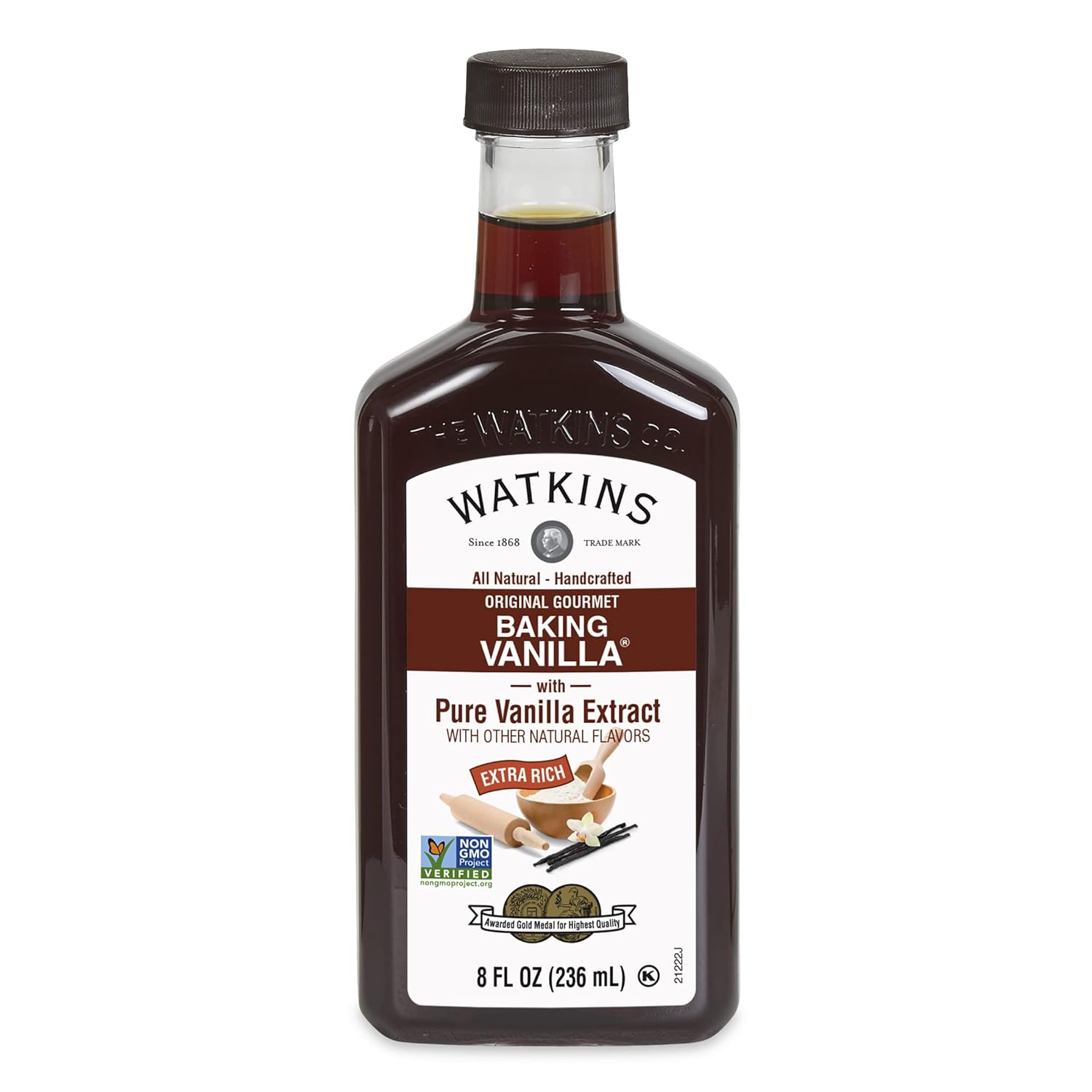 Watkins All Natural Original Gourmet Baking Vanilla, with