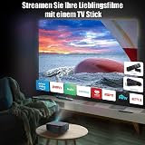 Proiettore 4K, 1200 ANSI Lumen Wifi 6 e Bluetooth Proiettore, Videoproiettore per Home Cinema, schermo da 300 pollici, compatibile con Fire Stick, laptop, smartphone con iOS/Android, PS5 - 6