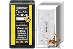 MaxGuard Extra Large Sticky Traps | Cricket Attractant & Killer