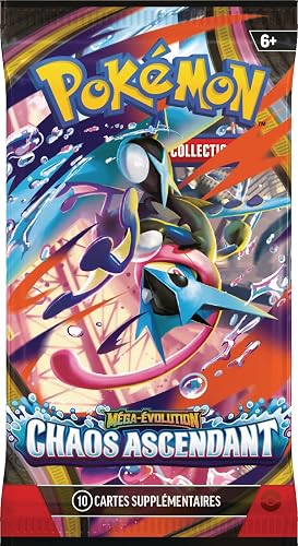 Pokémon : Mega Evolution Booster Pack - Ascending Chaos (6 Boosters) - 4