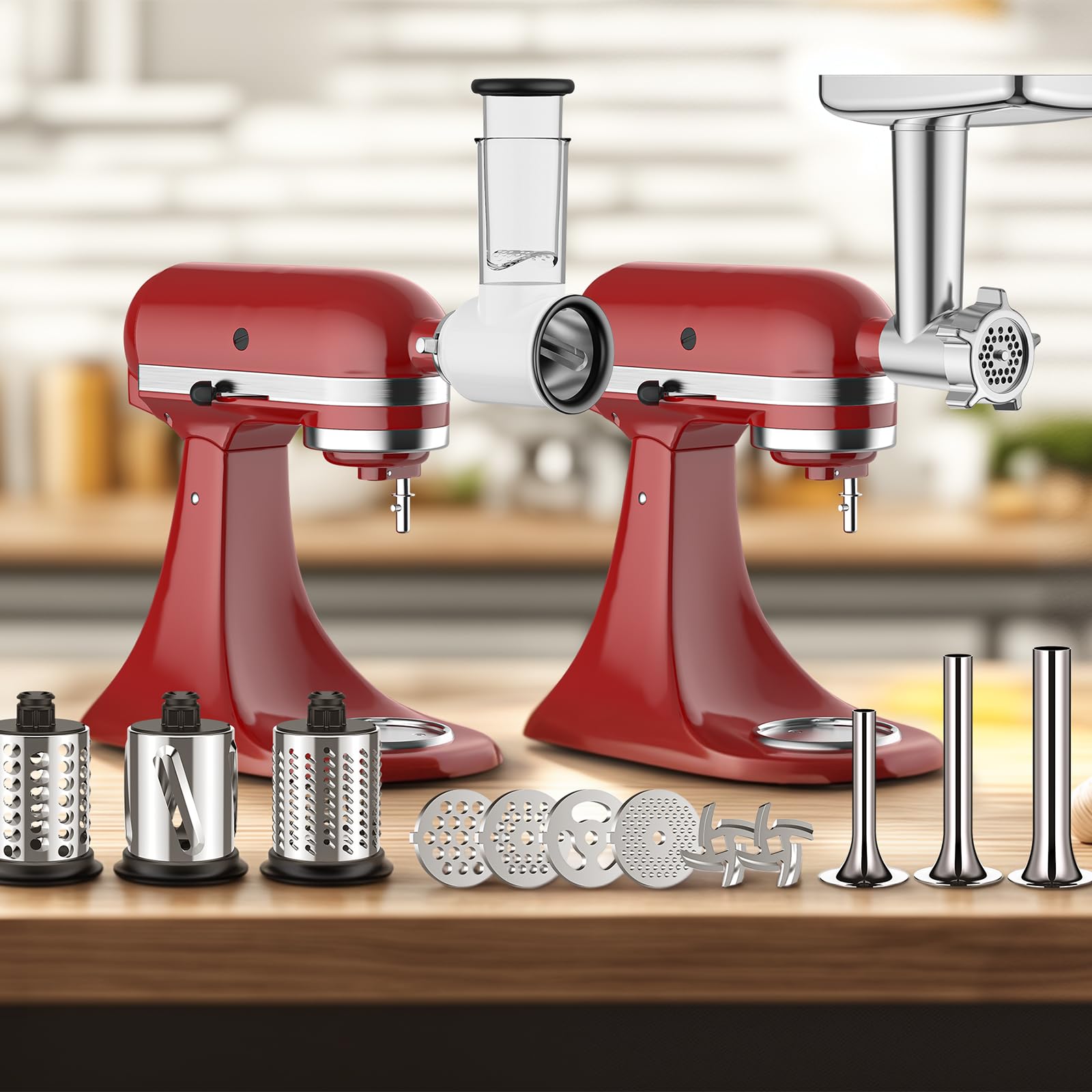 HOZODO Accesorios para picadora de carne y trituradora para KitchenAid