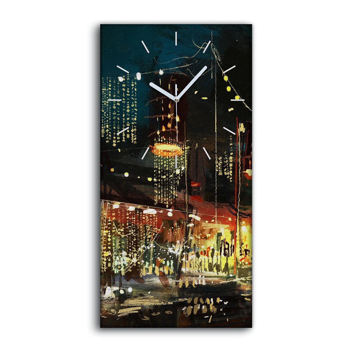 Horloge sur toile sans bruit pour resoudre le tic-tac nocturne